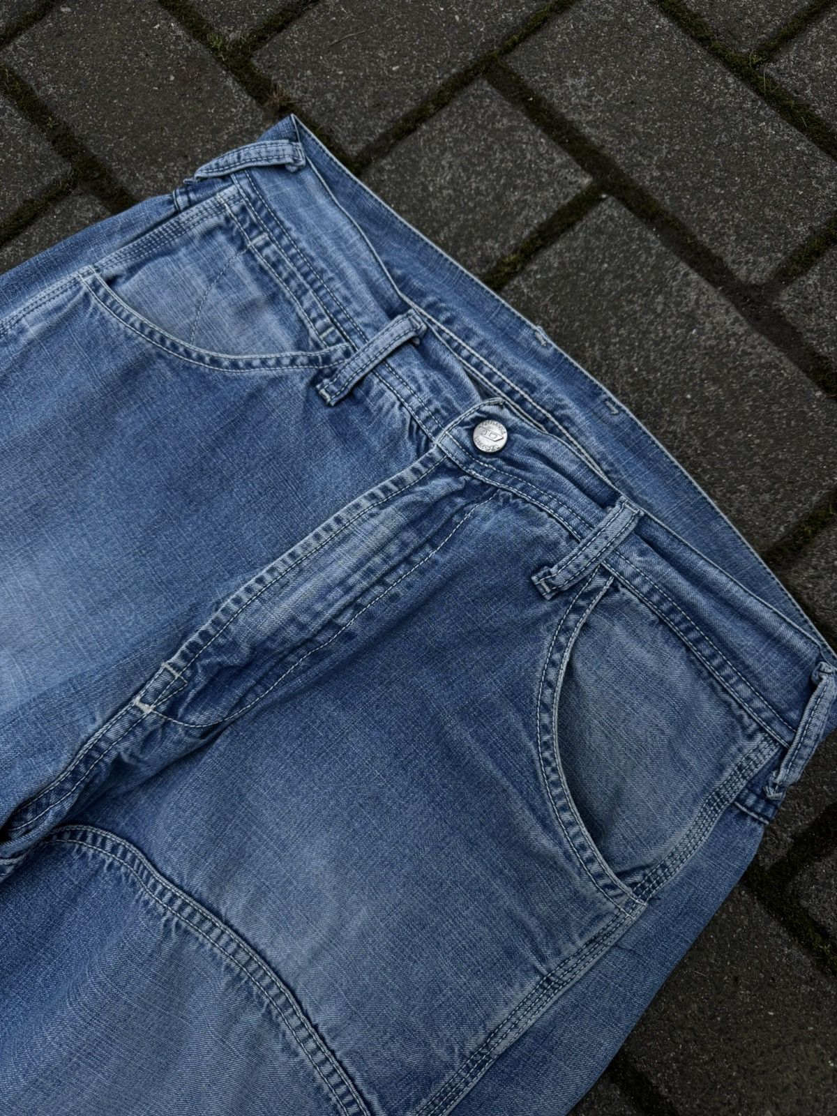 Diesel Vintage Diesel 3D Jeans W31 Denim Pants Y2K Avant-garde Size US 31 - 8 Thumbnail