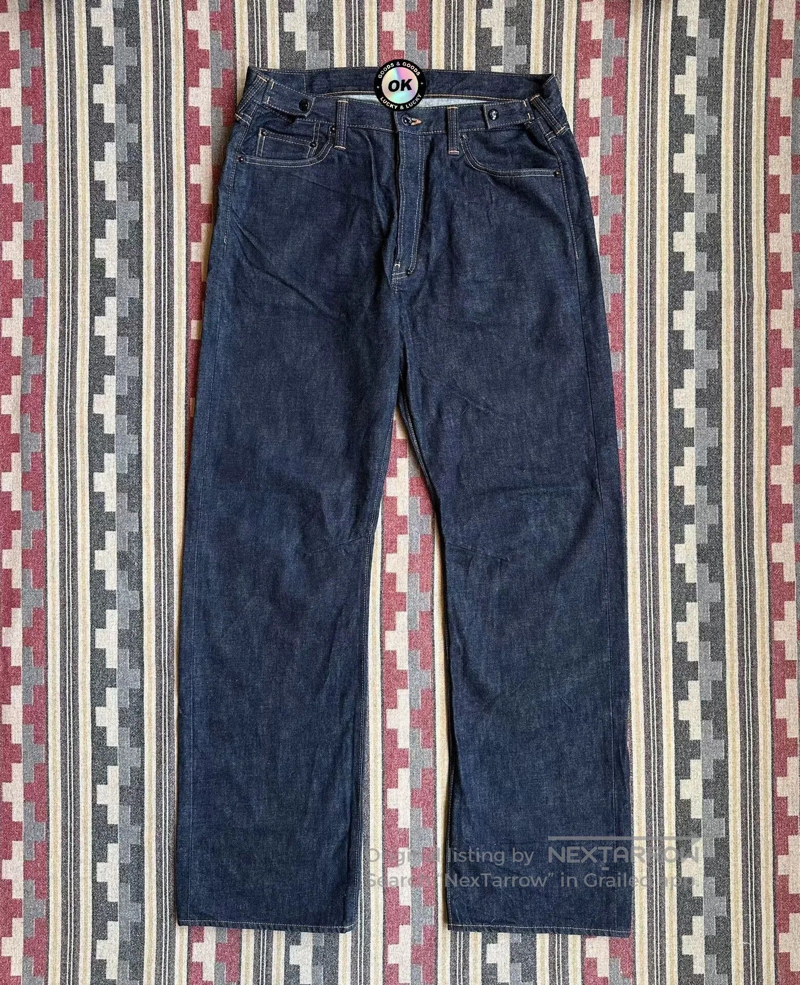 Prps vintage prps denim pants in dark blue. Size US 36 / EU 52 - 1 Thumbnail