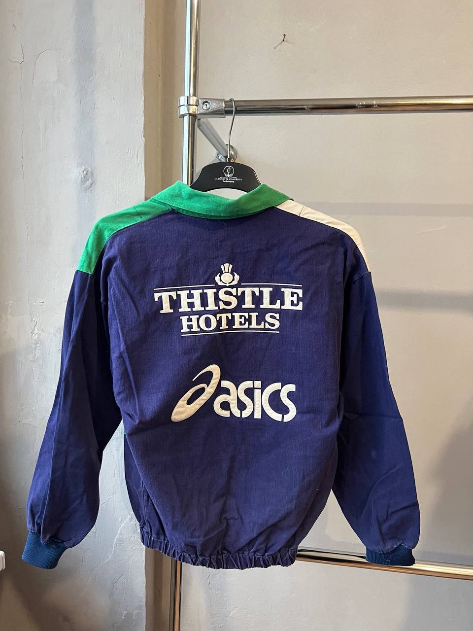 Asics VERY RARE 1993/94 LEEDS UNITED DRILL TRACK JACKET SIZE S Size US S / EU 44-46 / 1 - 14 Thumbnail