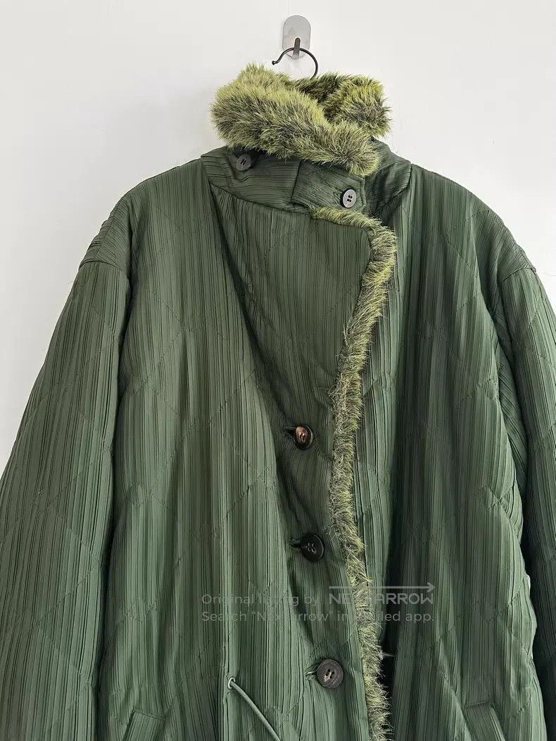 Issey Miyake Issey Miyake Green Thick Jacket Size M / US 6-8 / IT 42-44 - 7 Thumbnail