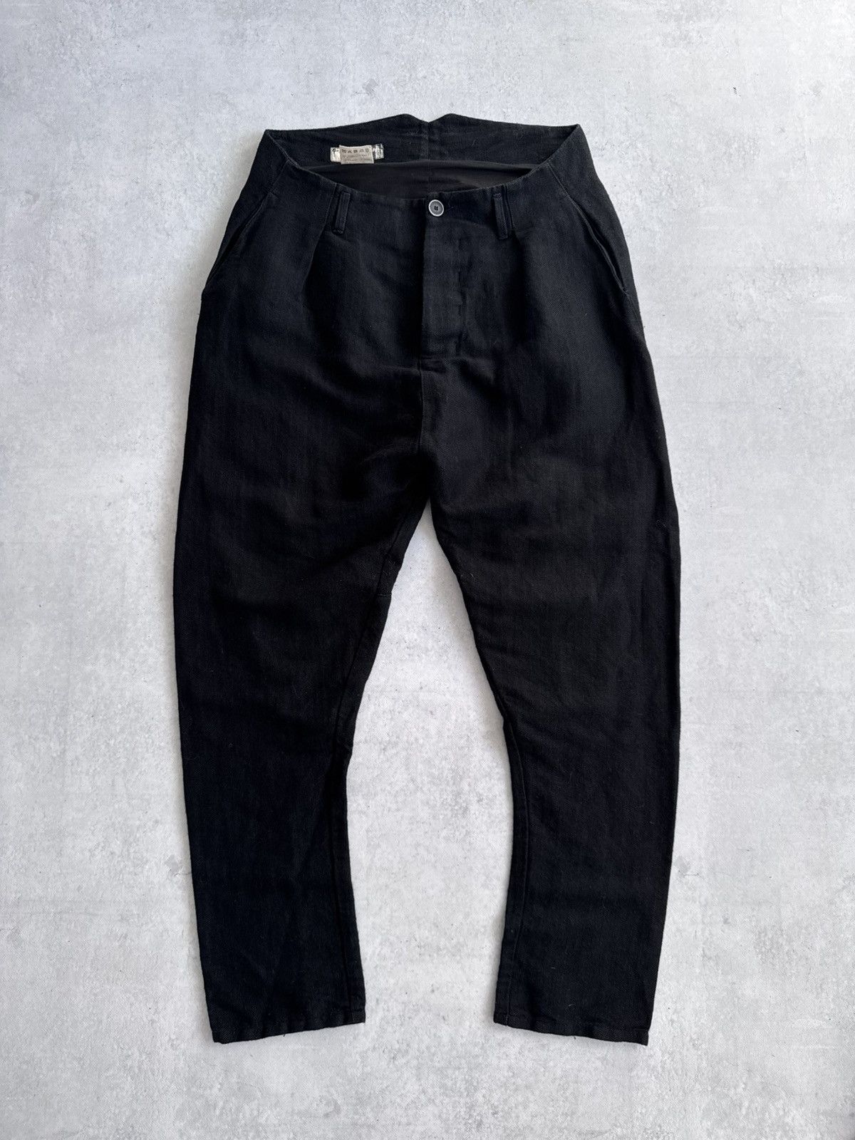 Hannibal. Hannibal Collection Haimo Crushed Trousers Pants Size 52 Size US 35 - 1 Thumbnail