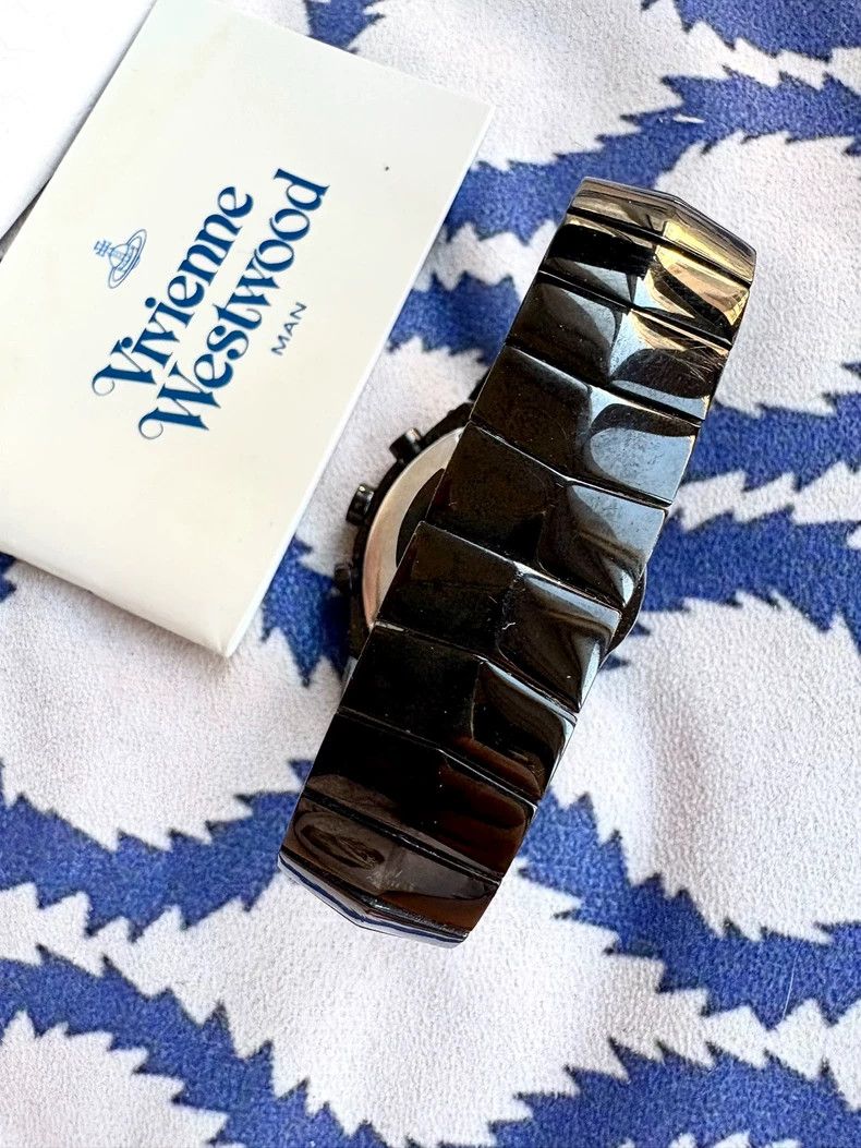Vivienne Westwood Vivienne Westwood Vintage Black Armor Dragon Spine Watch Size ONE SIZE - 4 Thumbnail