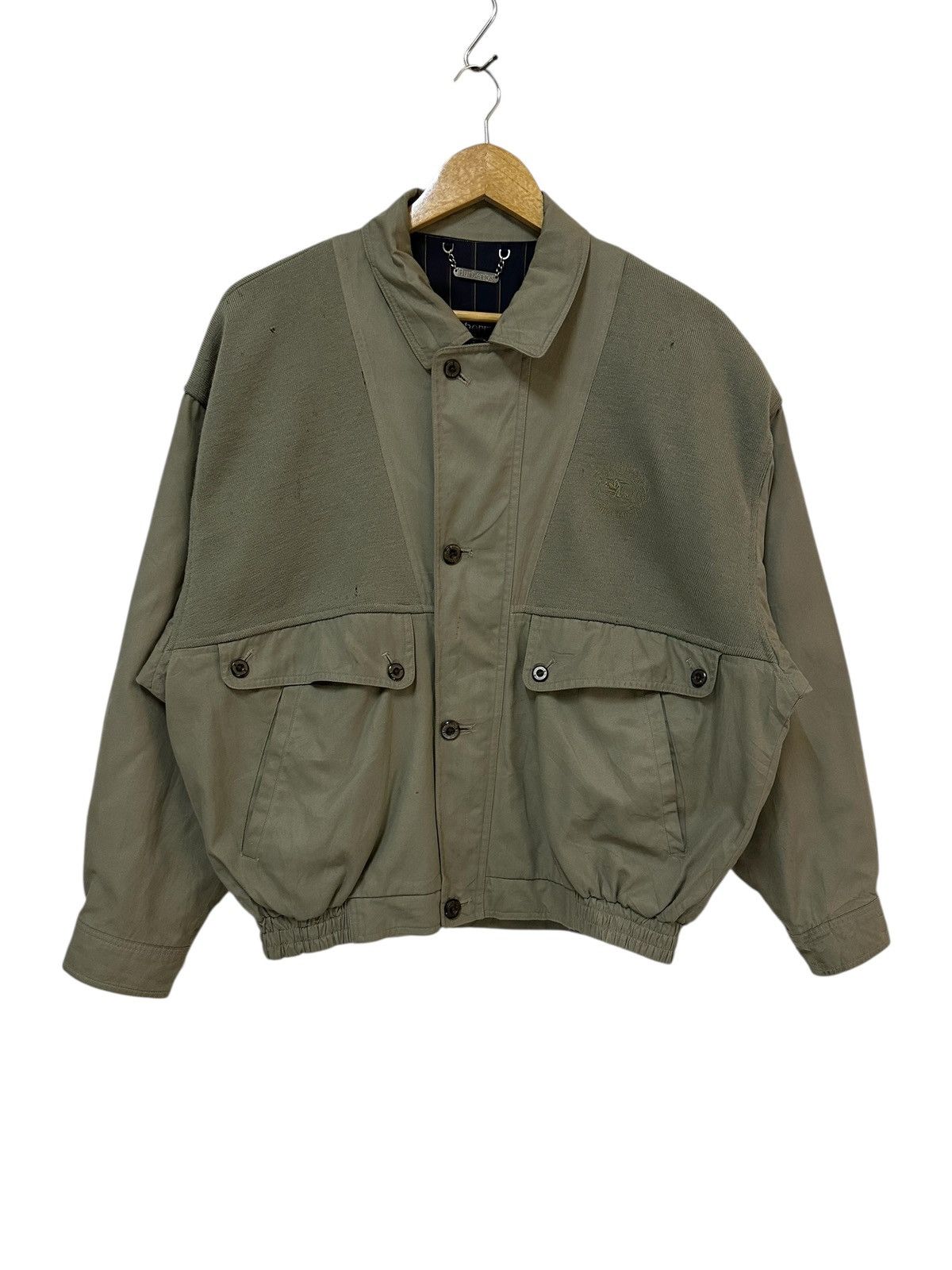 Burberry Vintage burberry bomber jacket Size US L / EU 52-54 / 3 - 2 Thumbnail