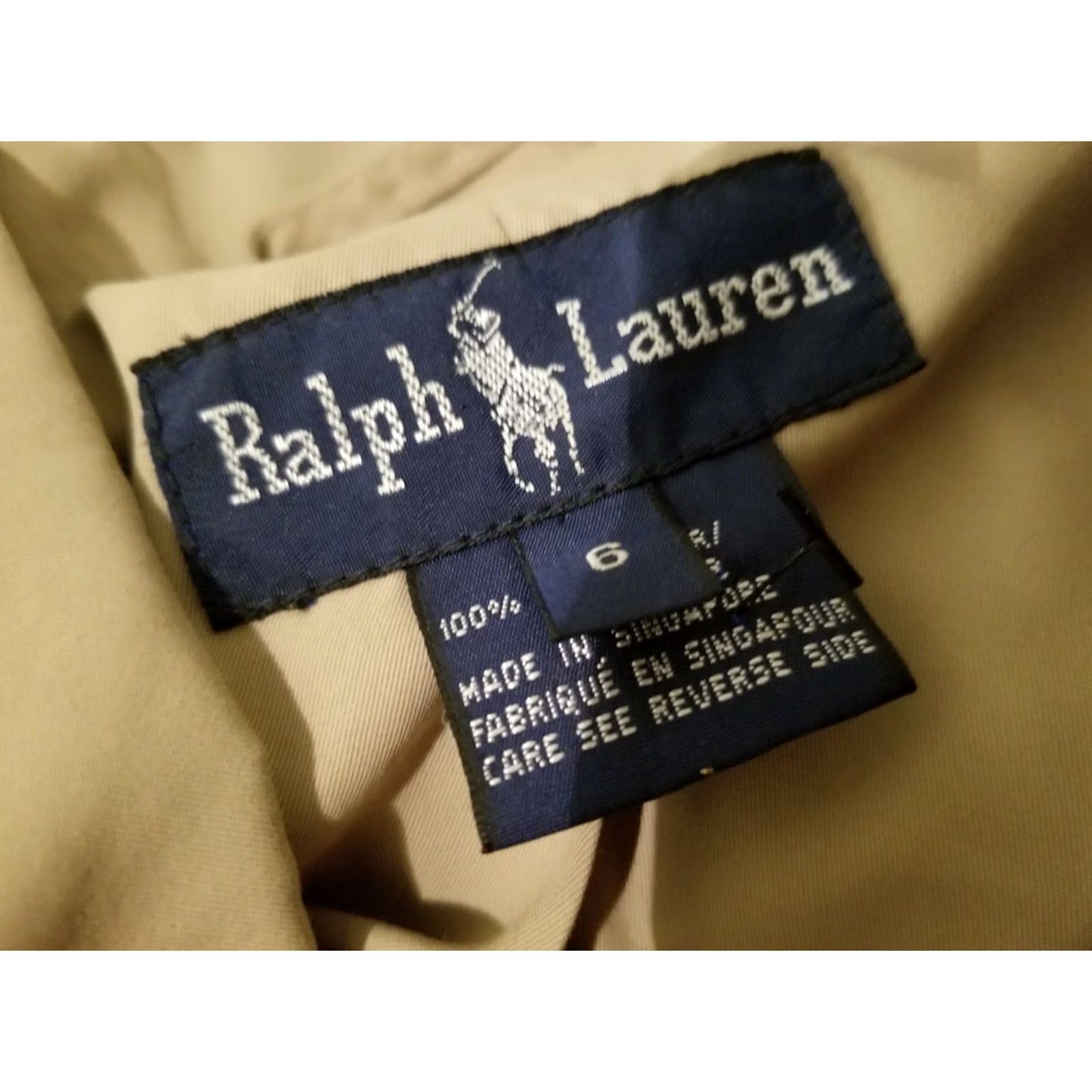 Polo Ralph Lauren Polo Ralph Lauren Jacket Mens Khaki 6 Size M / US 6-8 / IT 42-44 - 4 Thumbnail