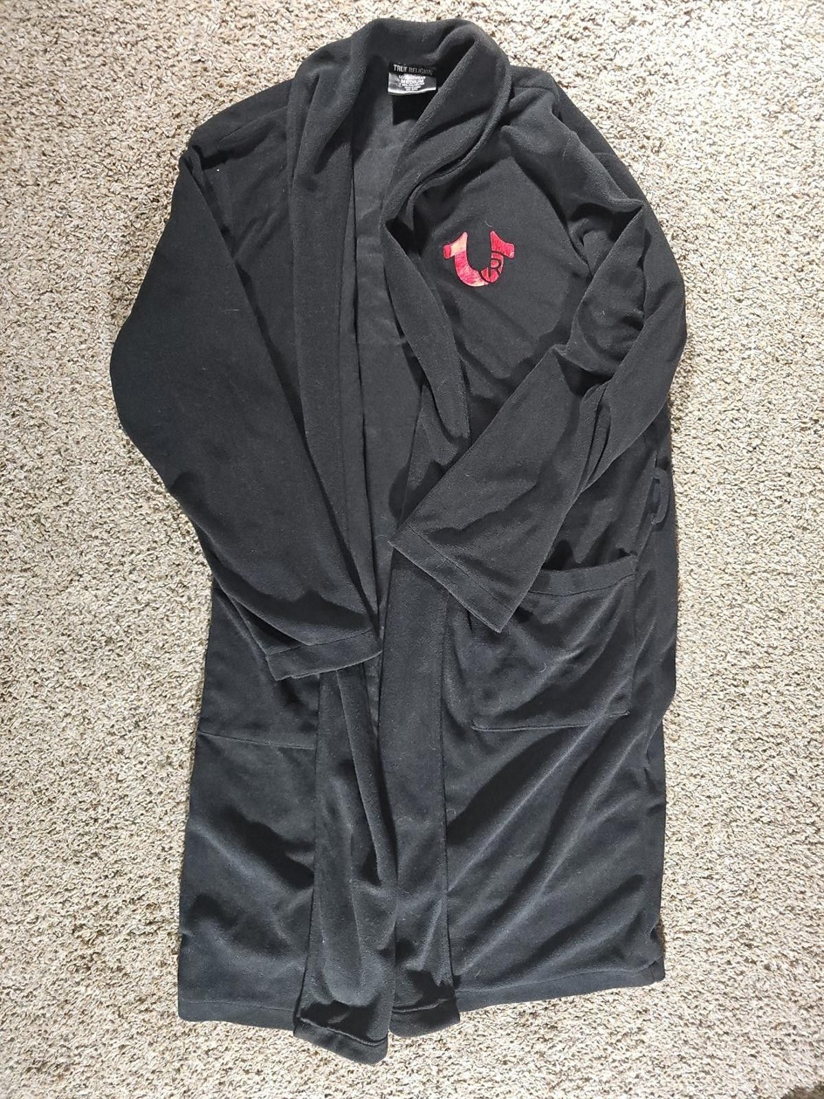 True Religion True Religion Loungewear Robe Medium Logo Sleepwear NO TIE Size ONE SIZE - 1 Thumbnail