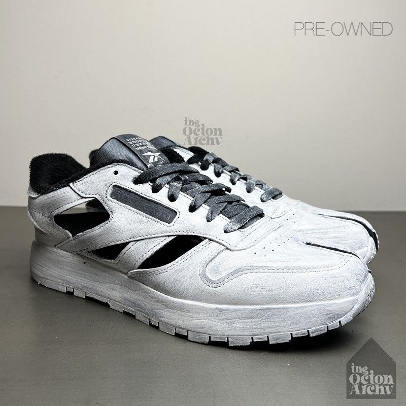 Maison Margiela x Reebok Classic Leather Tabi Dq 'whiteout' Shoes, Men's (Size 11.5)