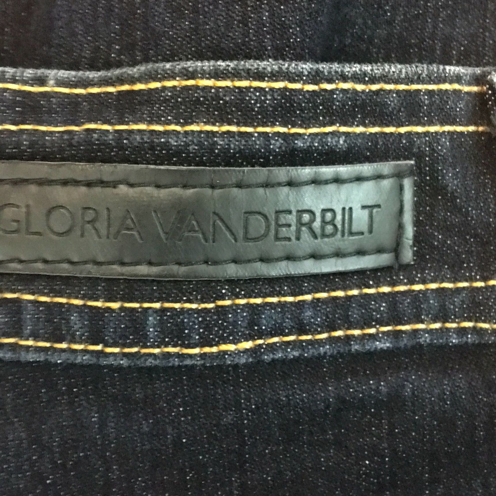 Gloria Vanderbilt VINTAGE Gloria Vanderbilt Jeans 6P Navy Blue Denim Jeans Petites 28 Inseam Stretch 5-Pocket Women Tapered Leg Size 28" / US 6 / IT 42 - 6 Thumbnail