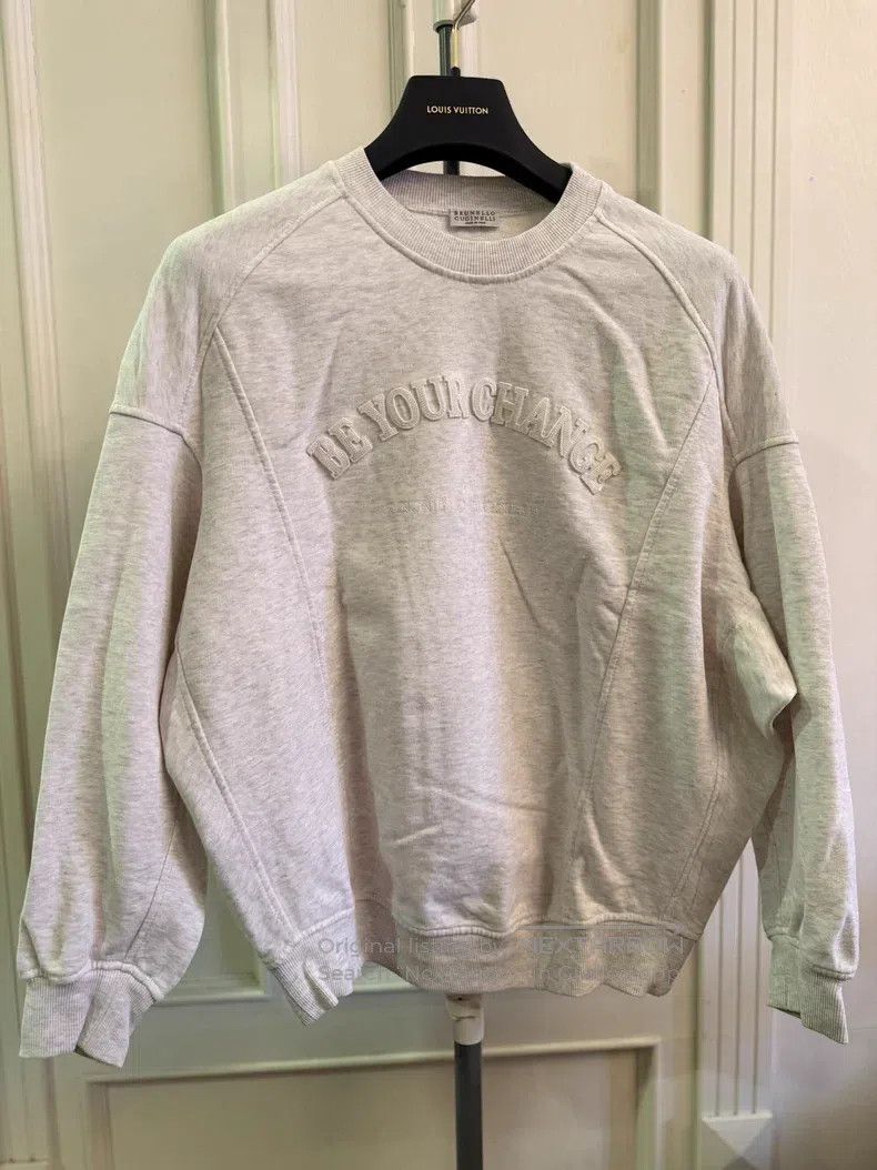 Brunello Cucinelli Brunello Cucinelli Loose fit sweatshirt Size XS / US 0-2 / IT 36-38 - 1 Thumbnail