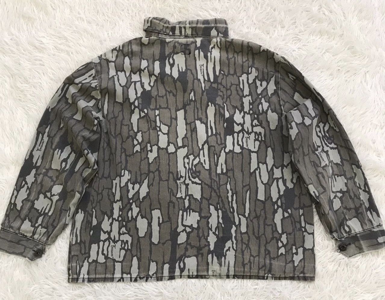 Pointer Vtg Pointer Brand Trebark Camo Chore Jacket Made in Usa Size US XL / EU 56 / 4 - 2 Thumbnail