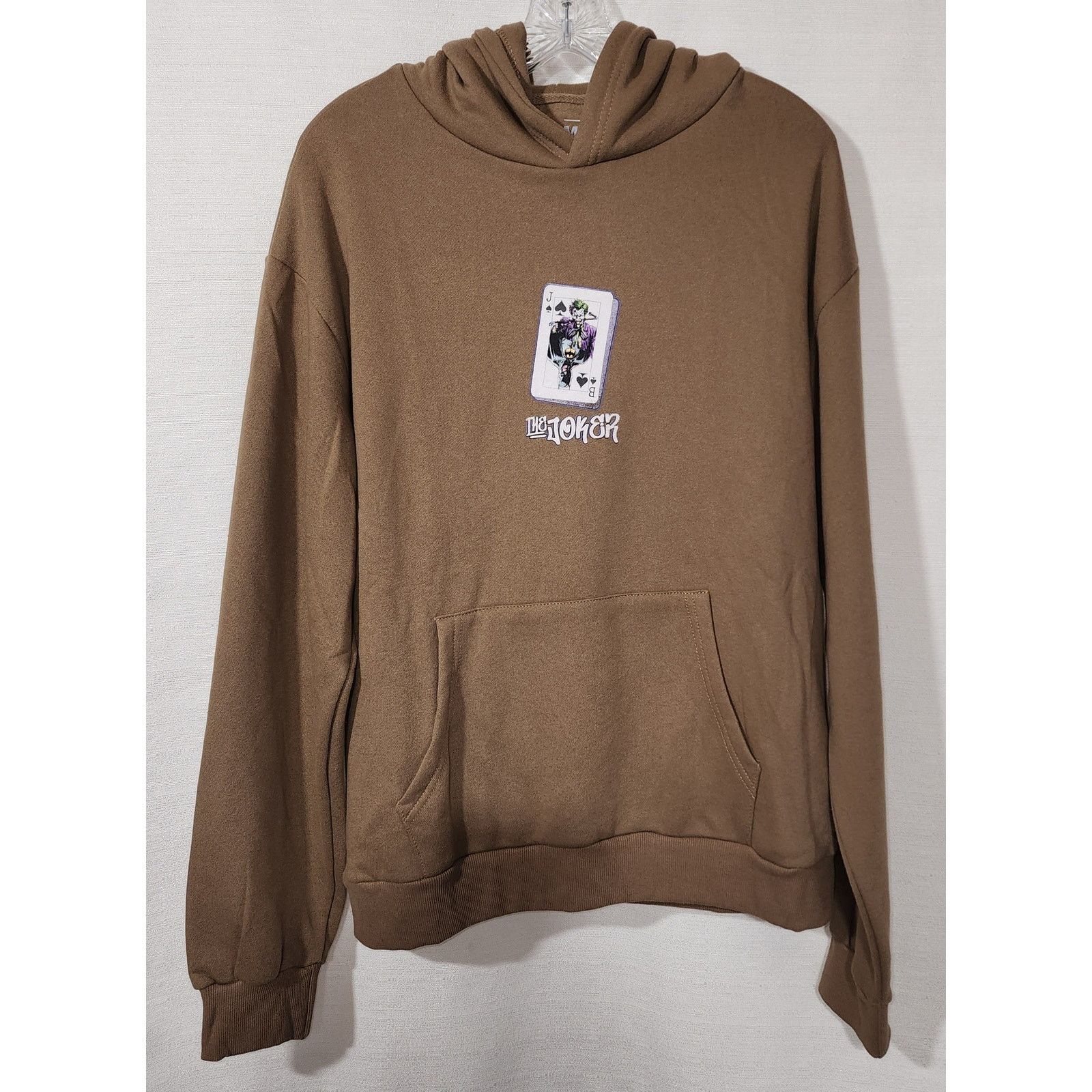 DC Comics The Joker brown Hoodie Size Medium men's Size US M / EU 48-50 / 2 - 5 Thumbnail
