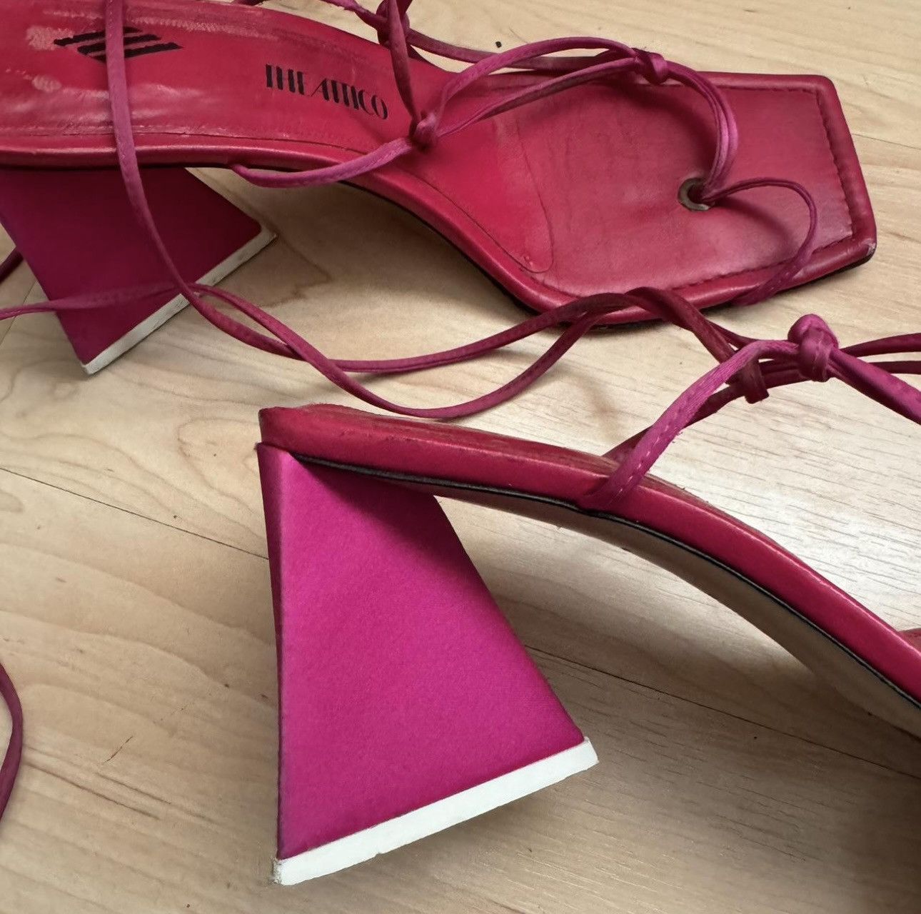 The Attico The Attico pink sandals Size US 11 / IT 41 - 3 Thumbnail