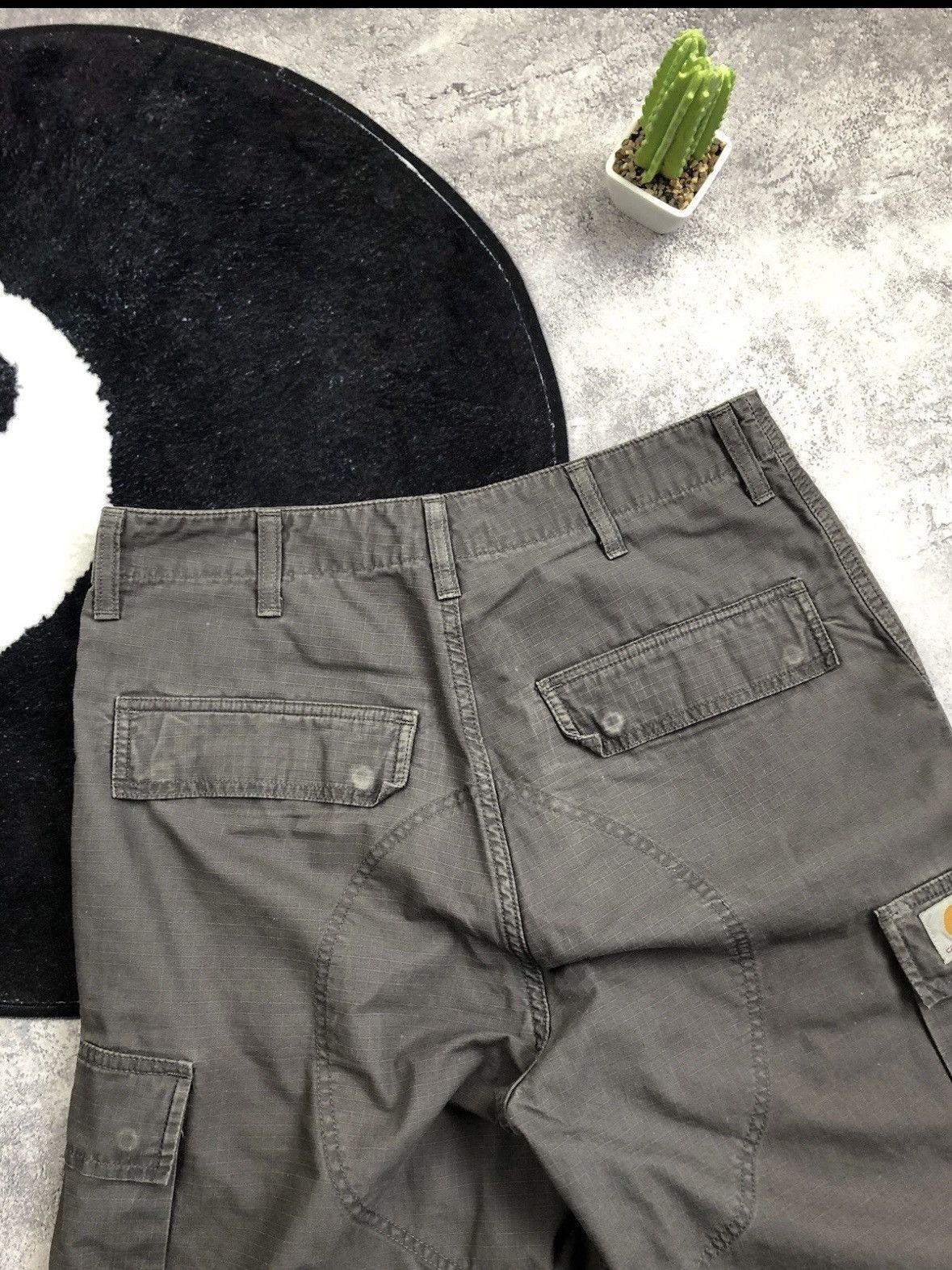 Carhartt CARHARTT Vintage Streetwear Cargo Shorts Mini Logo Hype Size US 29 - 10 Thumbnail