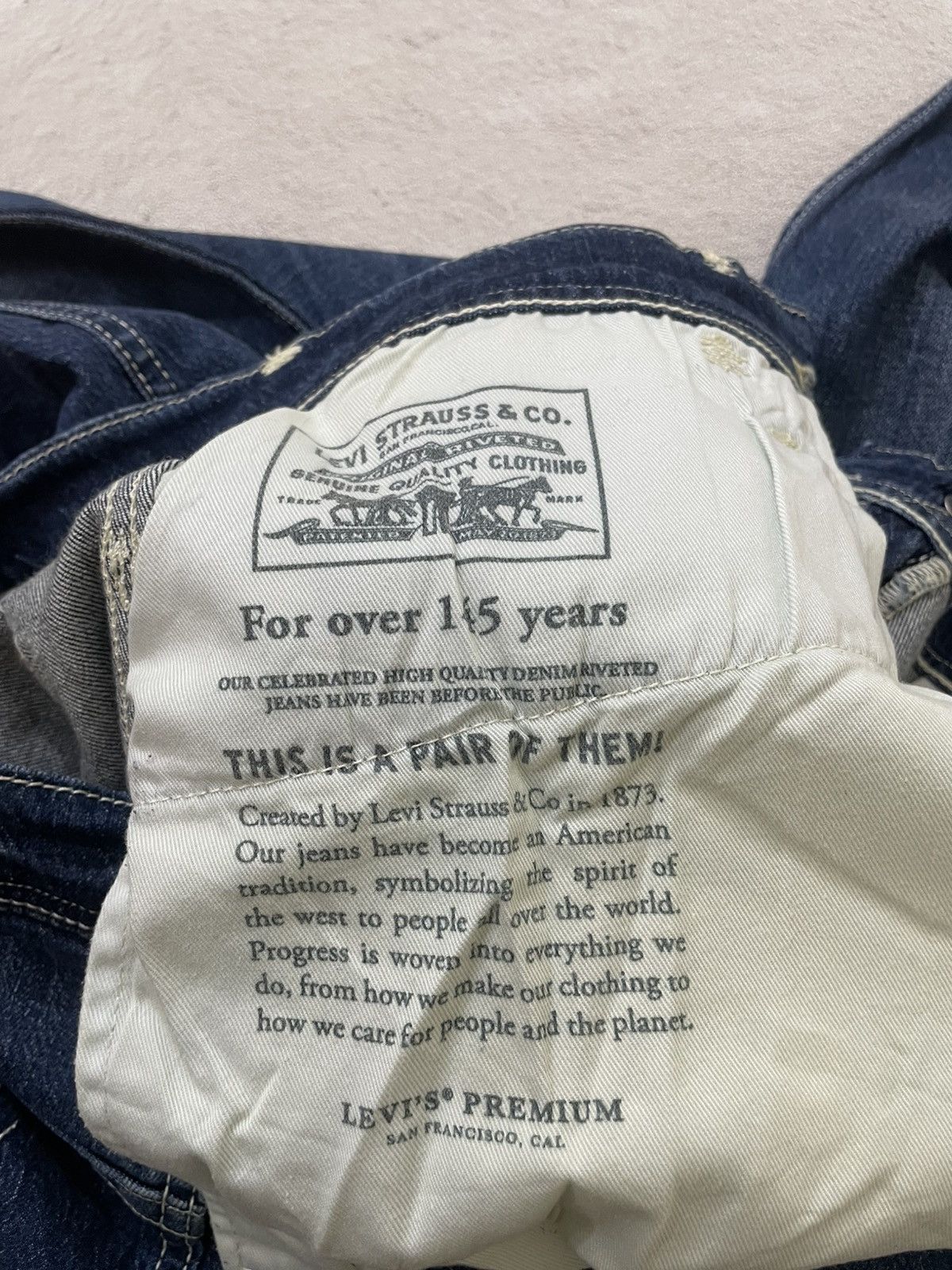 Levi's Vintage Clothing Levis Red San fransisco Vintage Denim Stonewash Y2K Size US 34 / EU 50 - 8 Thumbnail