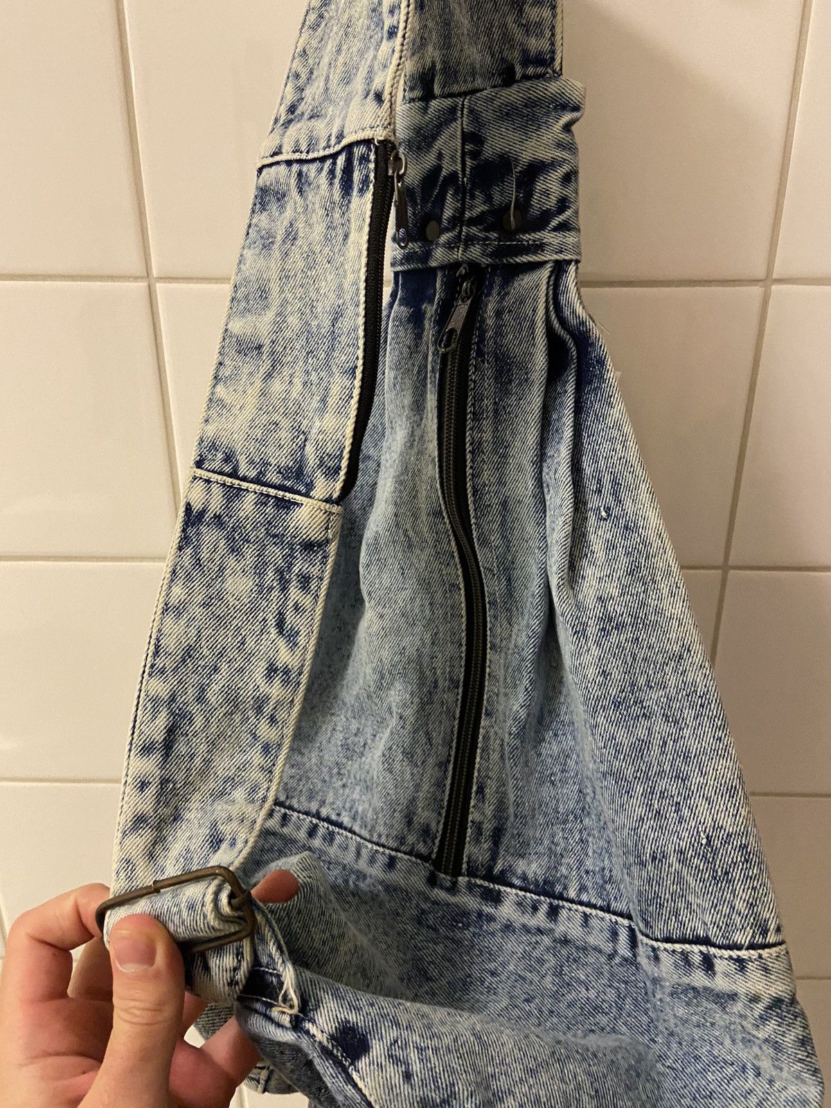 Japanese Brand ARCHIVE jeans washed sling bag Size ONE SIZE - 2 Thumbnail
