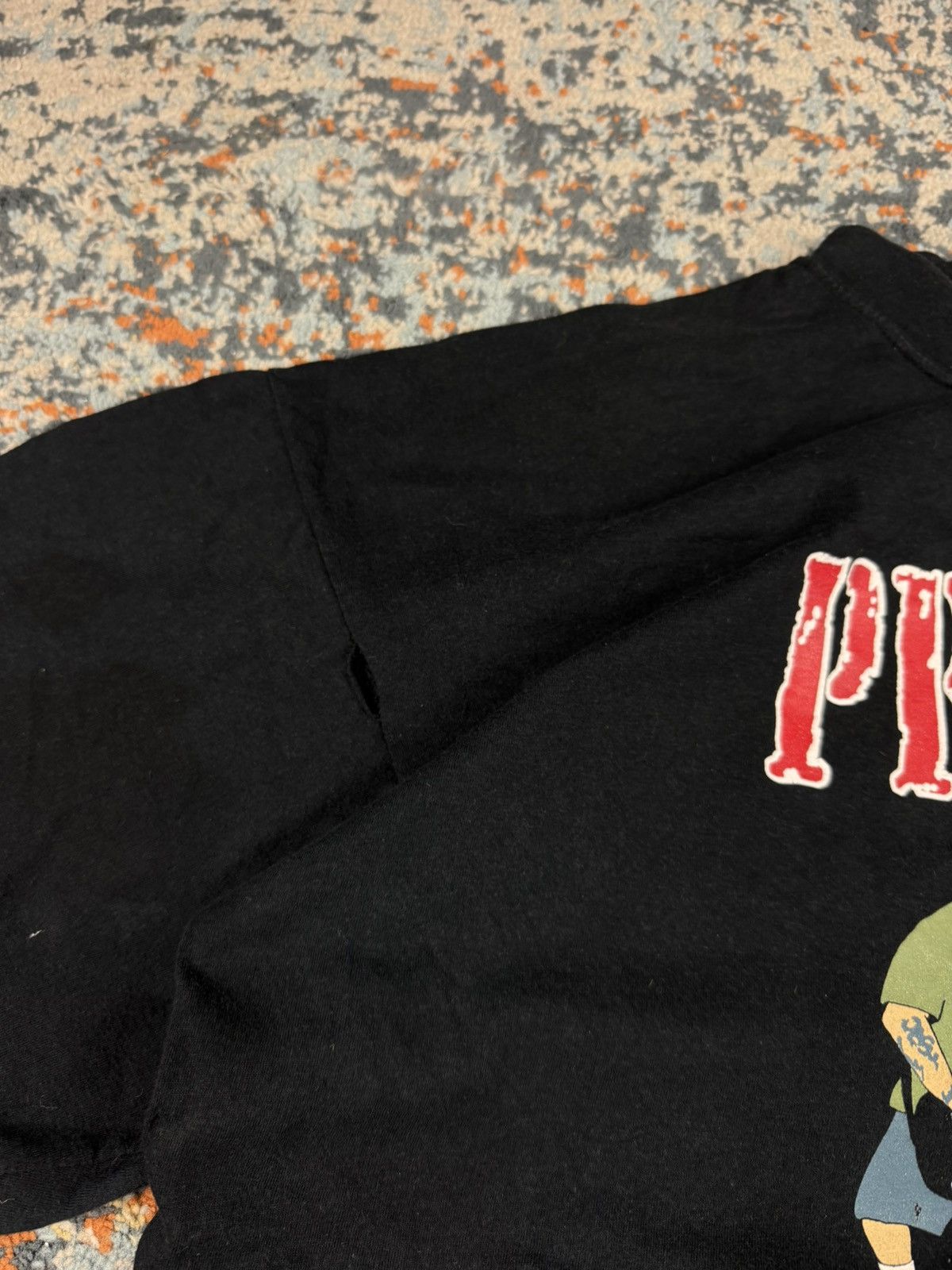 Band Tees Vintage 90s Pro-Pain round 6 euro tour graphic band tee Size US XL / EU 56 / 4 - 11 Thumbnail