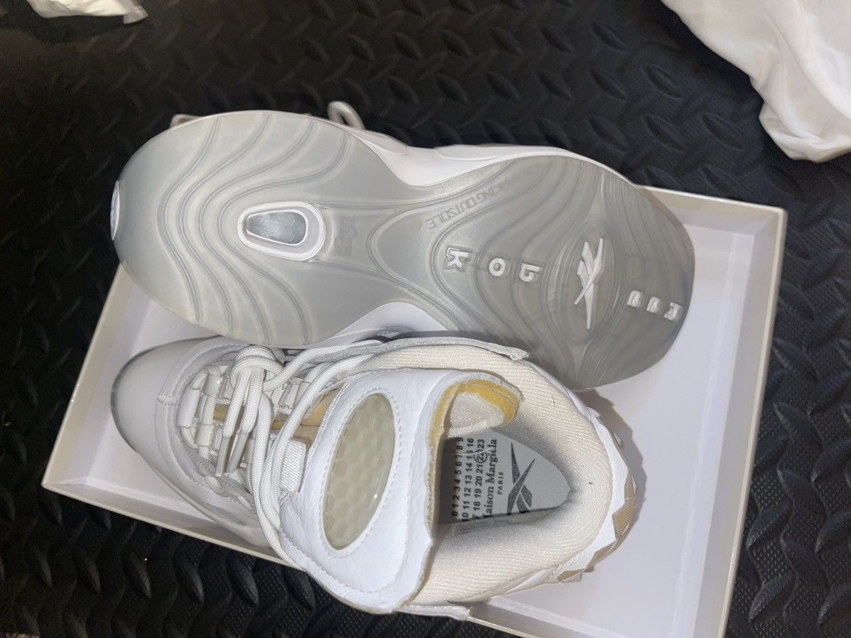 Maison Margiela × Reebok 2022 Maison Margiela x Question Mid ‘Memory Off -White Size US 8 / EU 41 - 1 Thumbnail