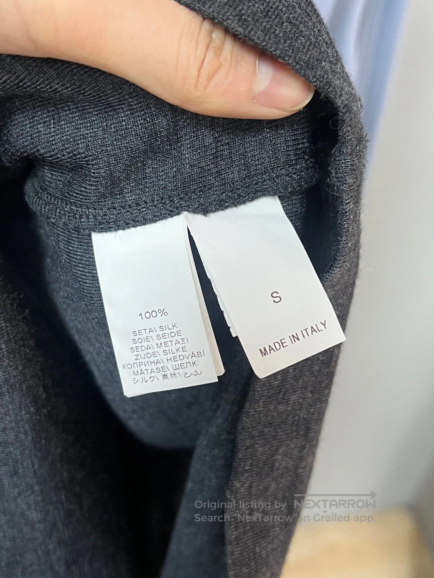 Brunello Cucinelli Brunello Cucinelli Silk Panel Shirt. Size S / US 4 / IT 40 - 4 Thumbnail