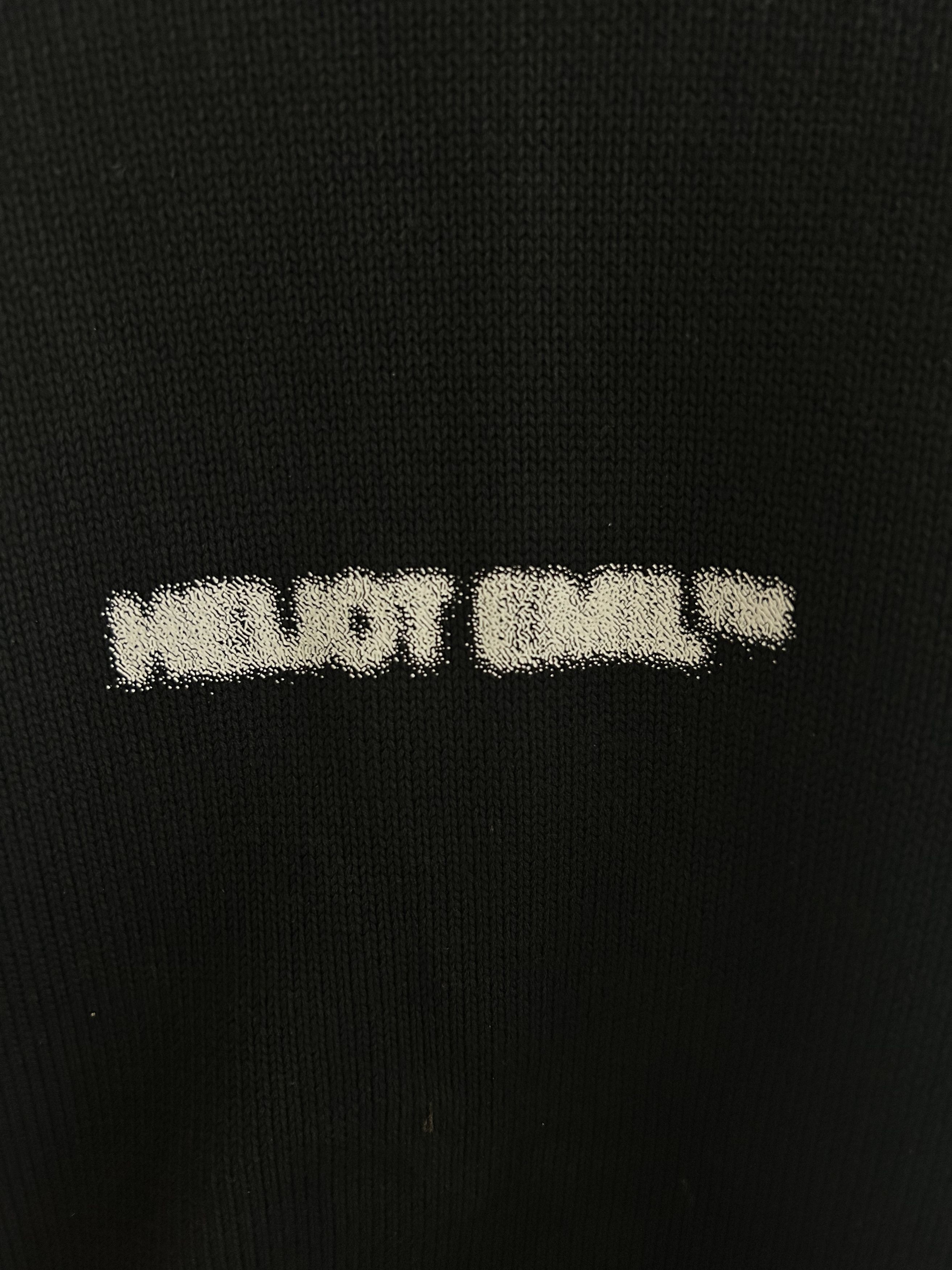 Heliot Emil Heliot Emil Black Knit Logo Sweater Size US M / EU 48-50 / 2 - 4 Thumbnail
