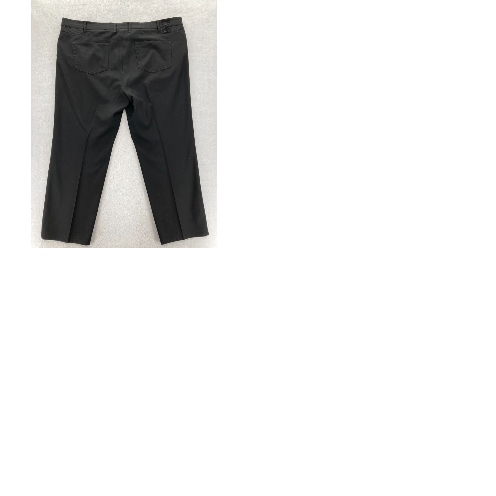 Vintage Alberto Ceramica Tom Pants Mens 62 Black Comfort Fit Stretch Fabric 48x30 Size US 32 / EU 48 - 9 Thumbnail