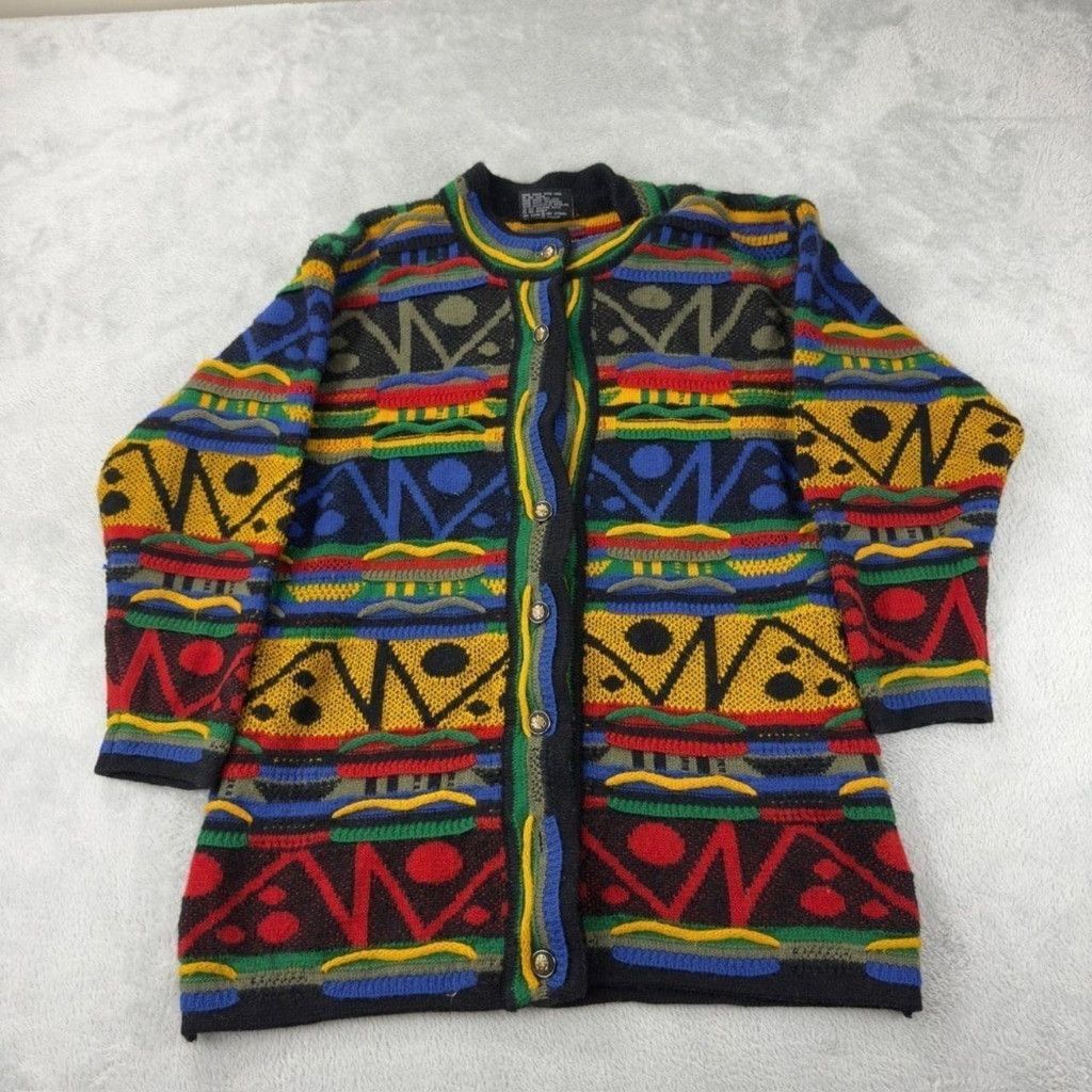 Coogi COOGI Australia Retro Wool Cardigan Extra Large Size XL / US 12-14 / IT 48-50 - 1 Thumbnail