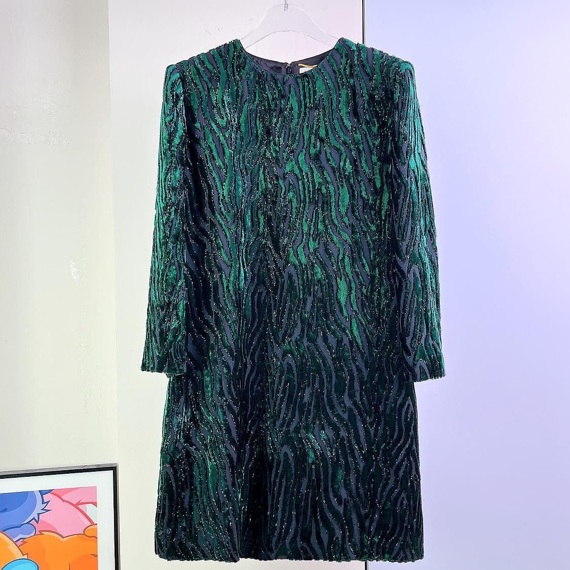 Saint Laurent Paris Saint Laurent Animal Pattern Dress Size 36 Size XS / US 0-2 / IT 36-38 - 1 Thumbnail