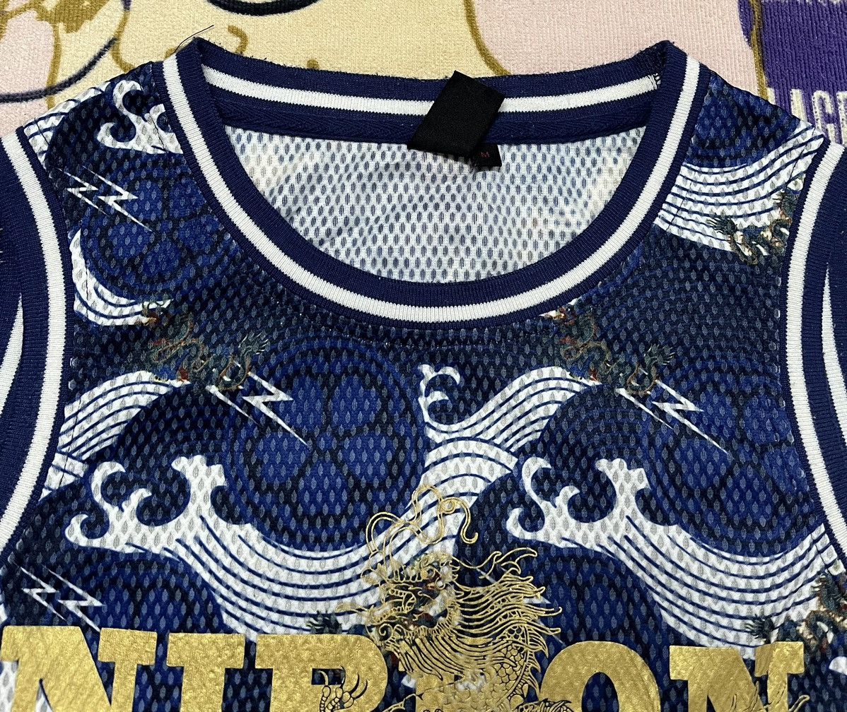 Blue Blue Japan × Japanese Brand NIPPON BLUE by Oniarai Rare Design Shirt Size US M / EU 48-50 / 2 - 9 Thumbnail