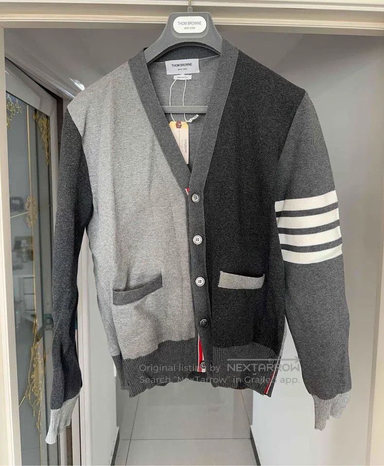Thom Browne Thom Browne Colorblock Cardigan Size US M / EU 48-50 / 2 - 1 Thumbnail