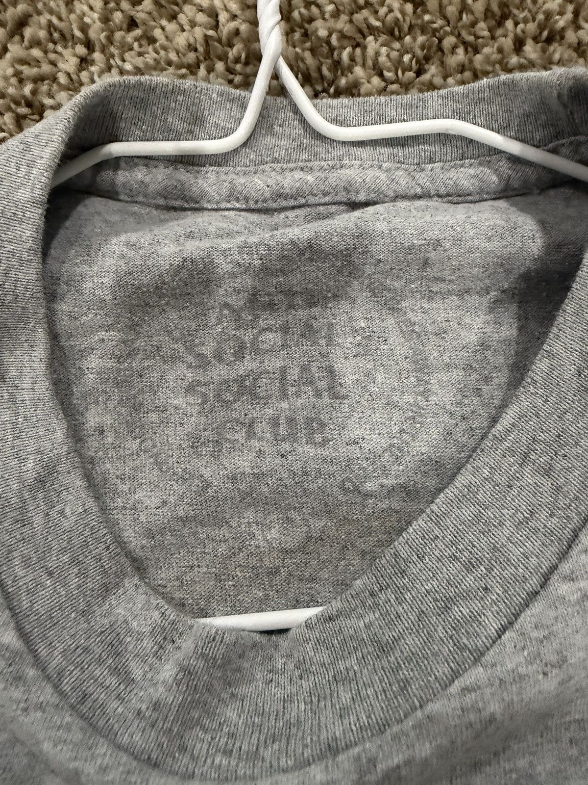 Anti Social Social Club Anti social social club yellow and red overlap Size US S / EU 44-46 / 1 - 3 Thumbnail