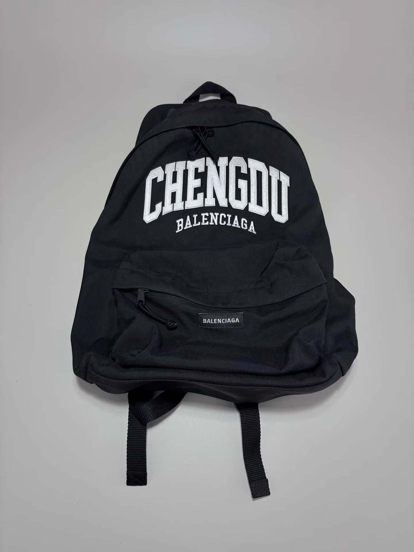 Balenciaga BALENCIAGA New Embroidered Logo Backpack Size ONE SIZE - 1 Thumbnail