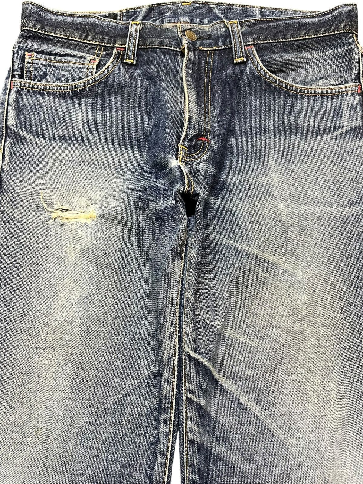 Edwin Vintage Edwin Zylon Kushitani Kamamatsu Distressed Size US 34 / EU 50 - 2 Thumbnail