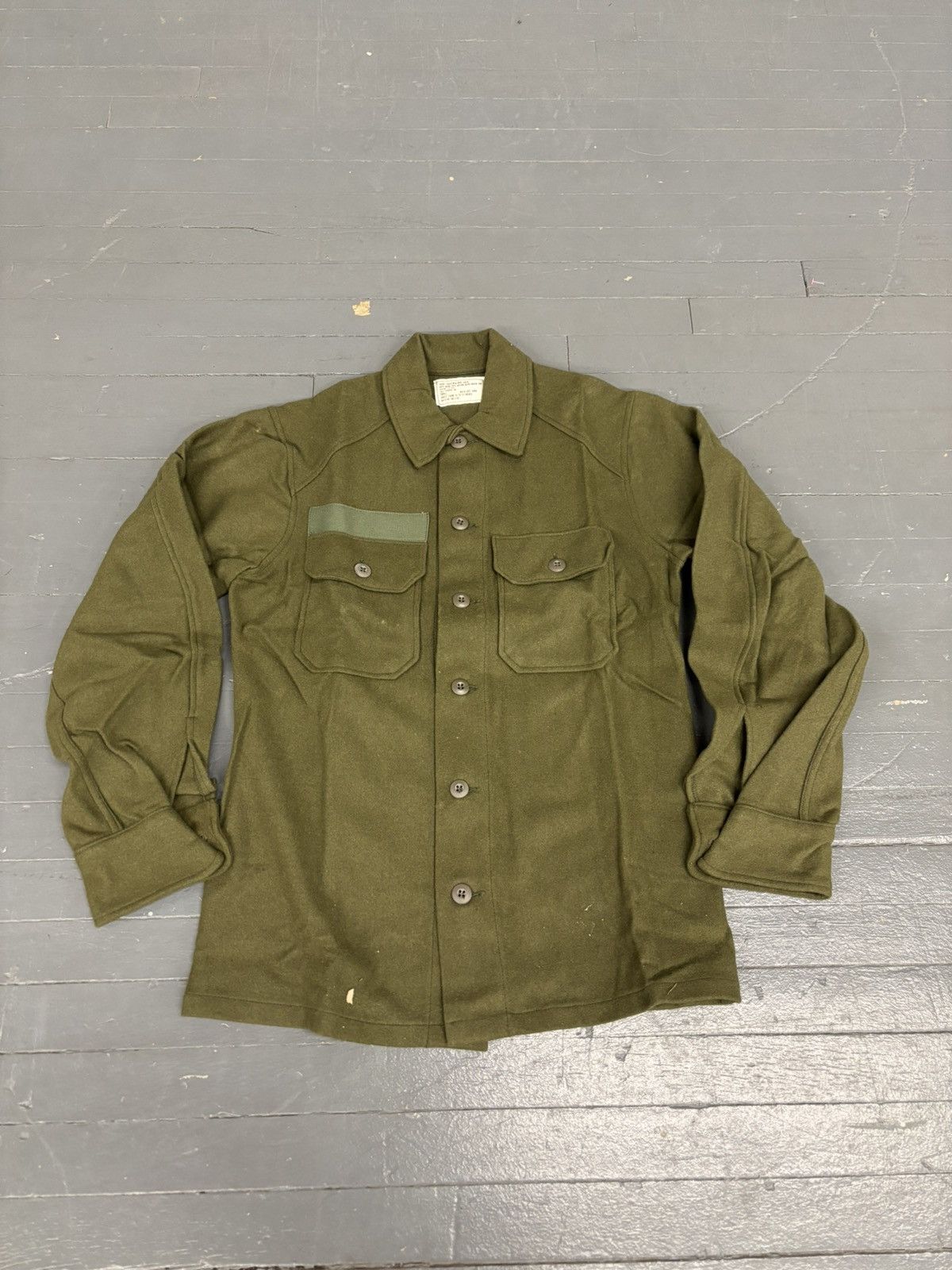 Vintage Vintage 70s military wool jacket Size US S / EU 44-46 / 1 - 6 Thumbnail