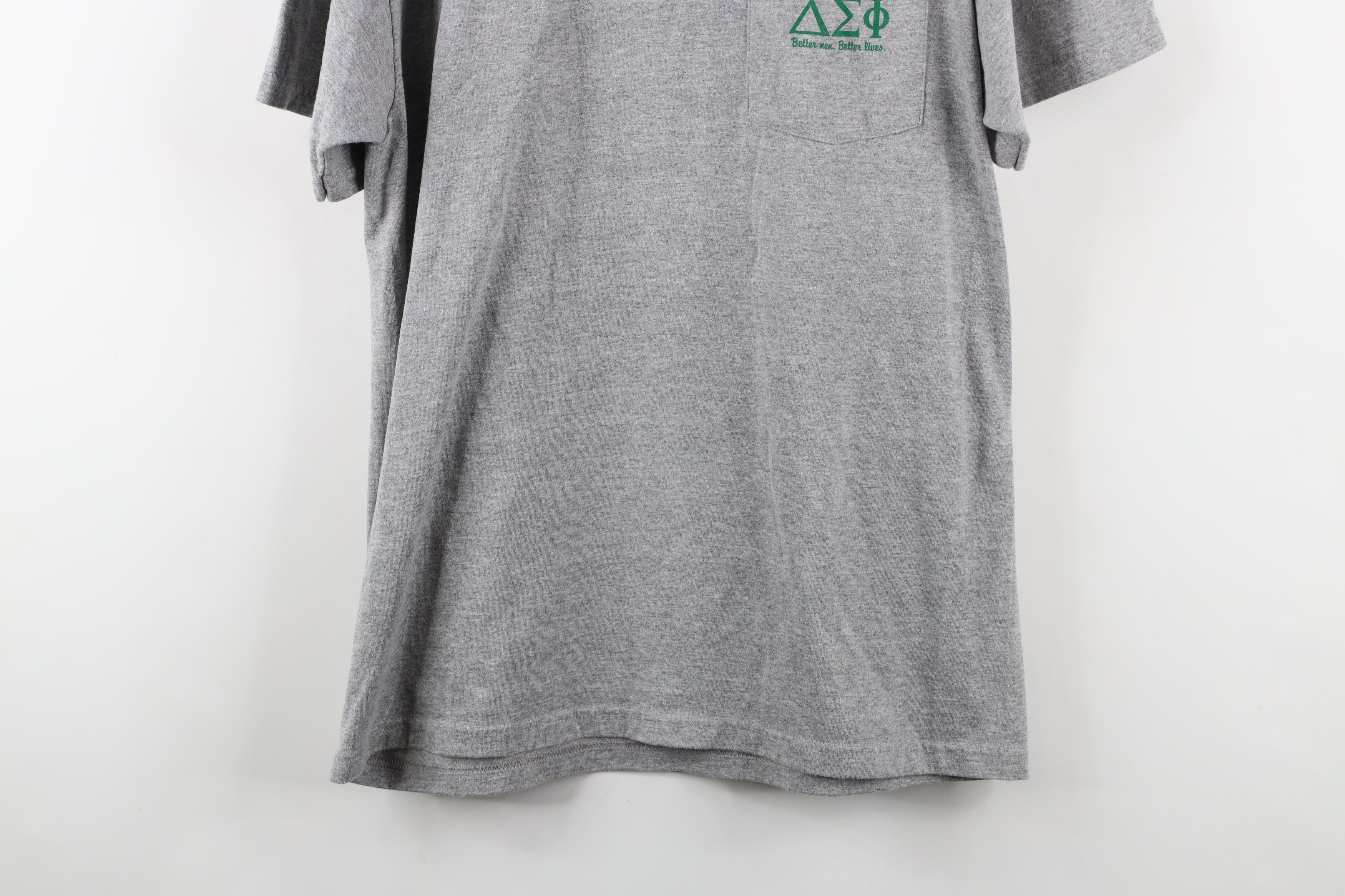Vintage Vintage Delta Sigma Phi Fraternity Short Sleeve T-Shirt Size US L / EU 52-54 / 3 - 3 Thumbnail