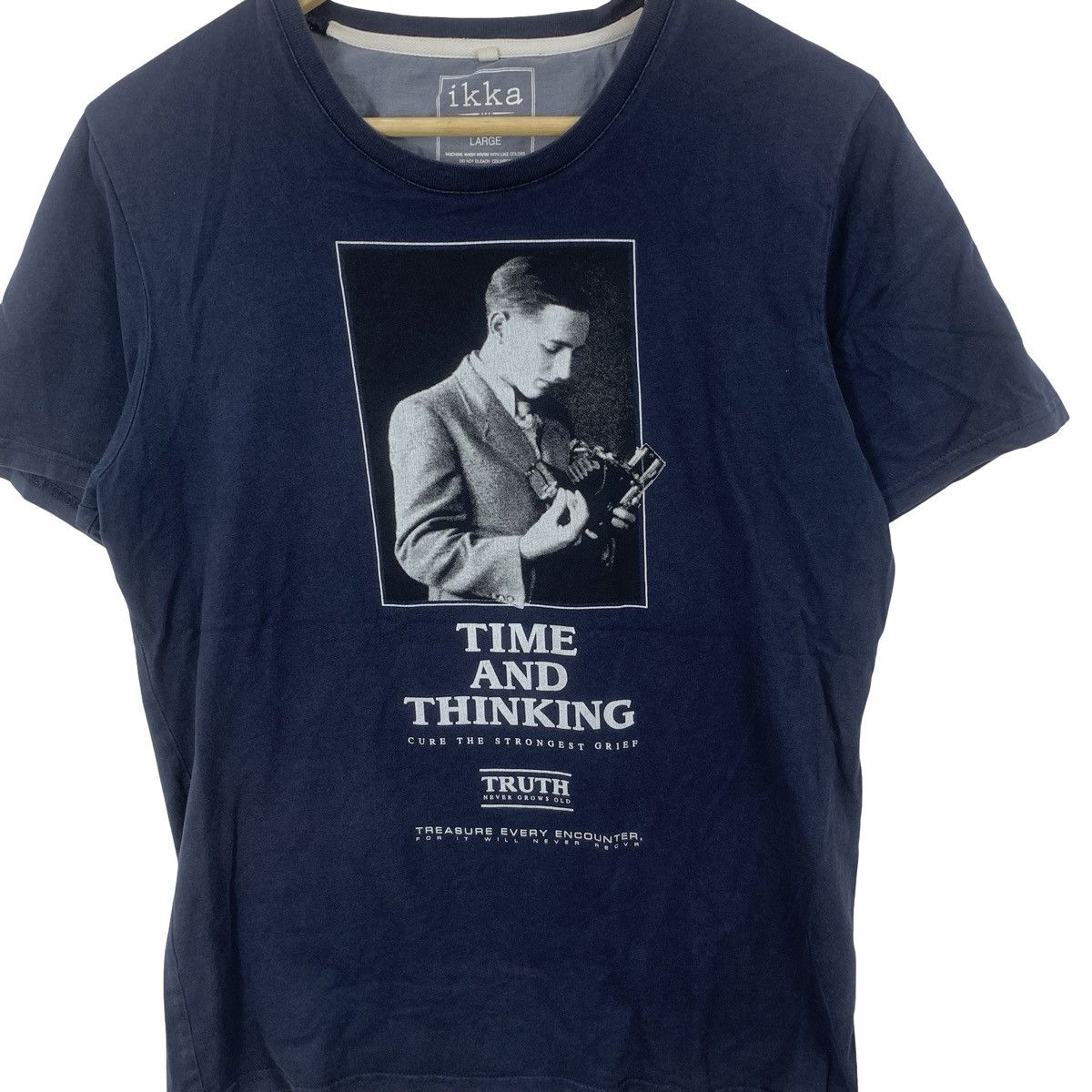 Other IKKA X LEON THEREMIN Historical Imagery Design Tee Shirt Size US L / EU 52-54 / 3 - 5 Thumbnail