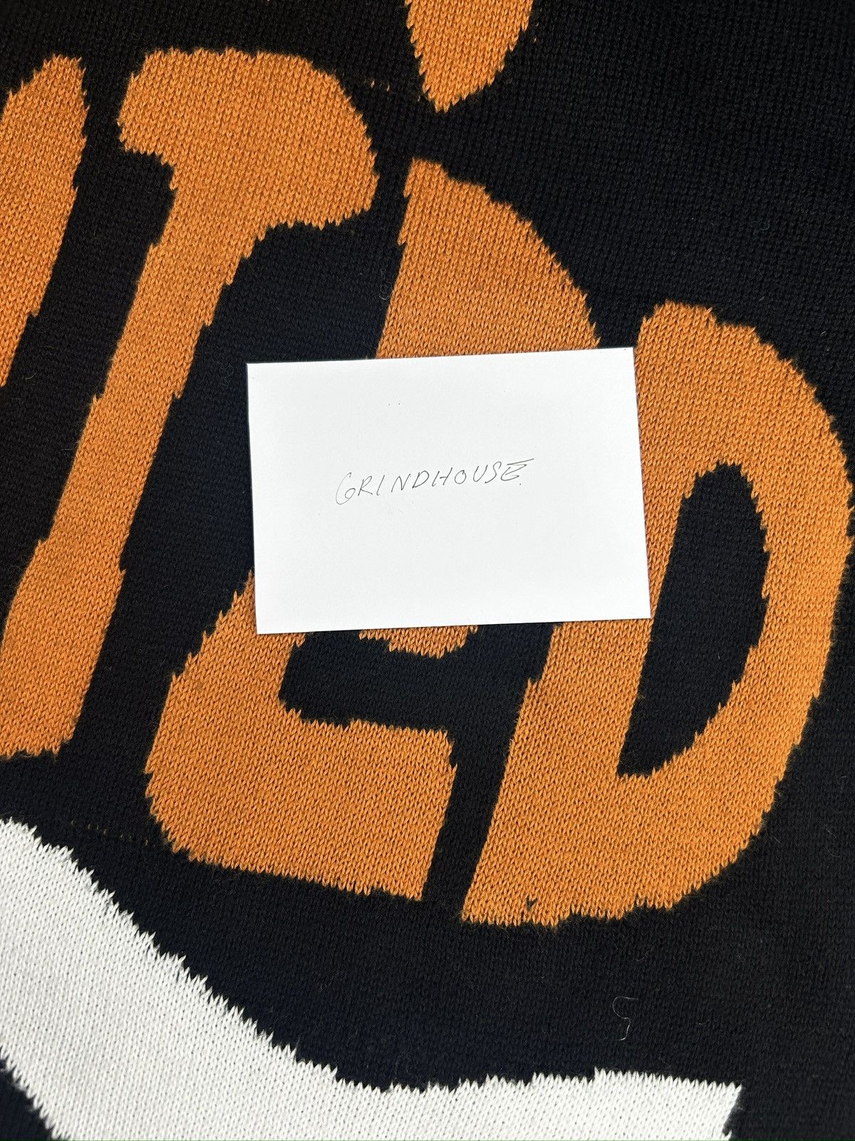 Jeremy Scott S/S 11 Runway Help Wanted Sweater Size S / US 4 / IT 40 - 11 Thumbnail