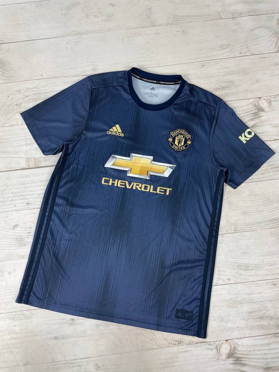Adidas Adidas Manchester United 2018 2019 Third Shirt Soccer Jersey Size US L / EU 52-54 / 3 - 1 Thumbnail