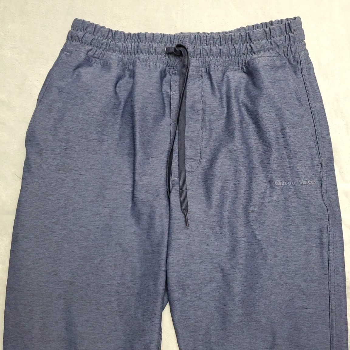 Outdoor Voices VINTAGE Outdoor Voices Sweat Pants Men S Blue Workout Stretch Elastic Waist Jogging Size US 29 - 4 Thumbnail