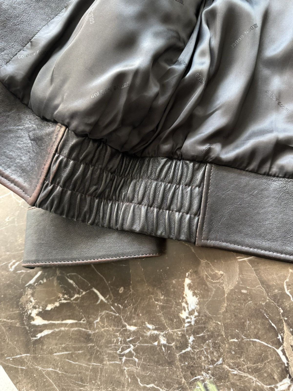 Golden Goose Golden Goose Bomber Jacket — Nappa Leather Size US L / EU 52-54 / 3 - 6 Thumbnail