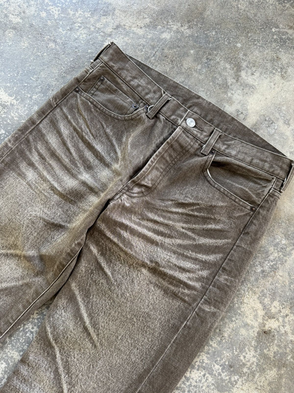 Japanese Brand Takeo Kikuchi Flare Denim Jeans Size US 31 - 2 Thumbnail
