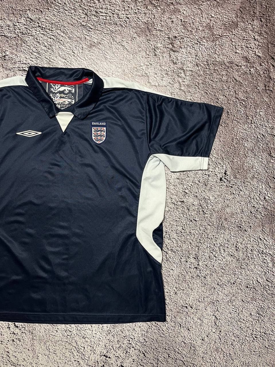 Vintage Umbro Men`s England Navy Blue National Team Jersey Size XXL Size US XXL / EU 58 / 5 - 2 Thumbnail