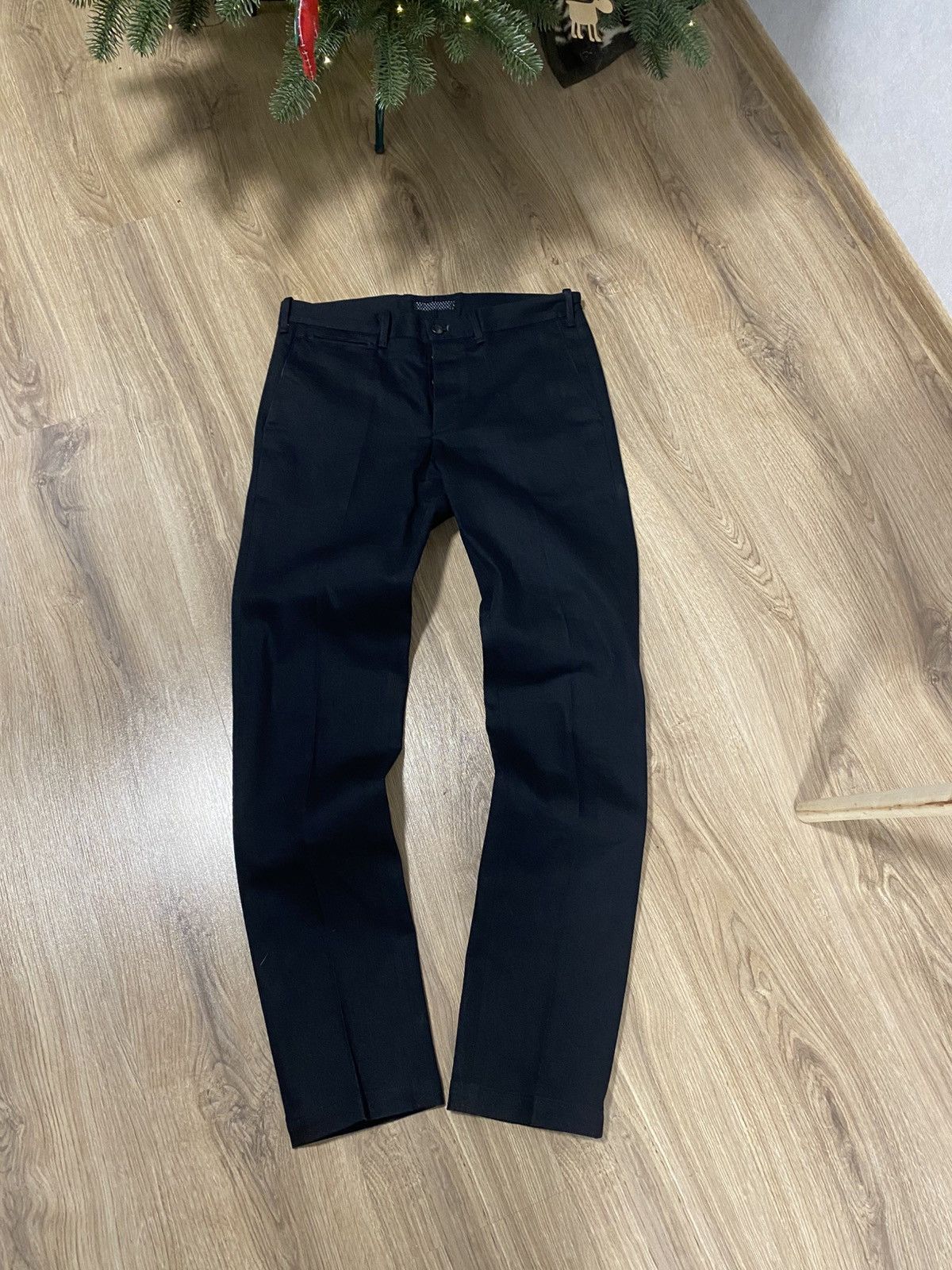 Japanese Brand Rainmaker Kyoto Made in Japan Black Pants Size: W30/31 Size US 30 / EU 46 - 1 Thumbnail