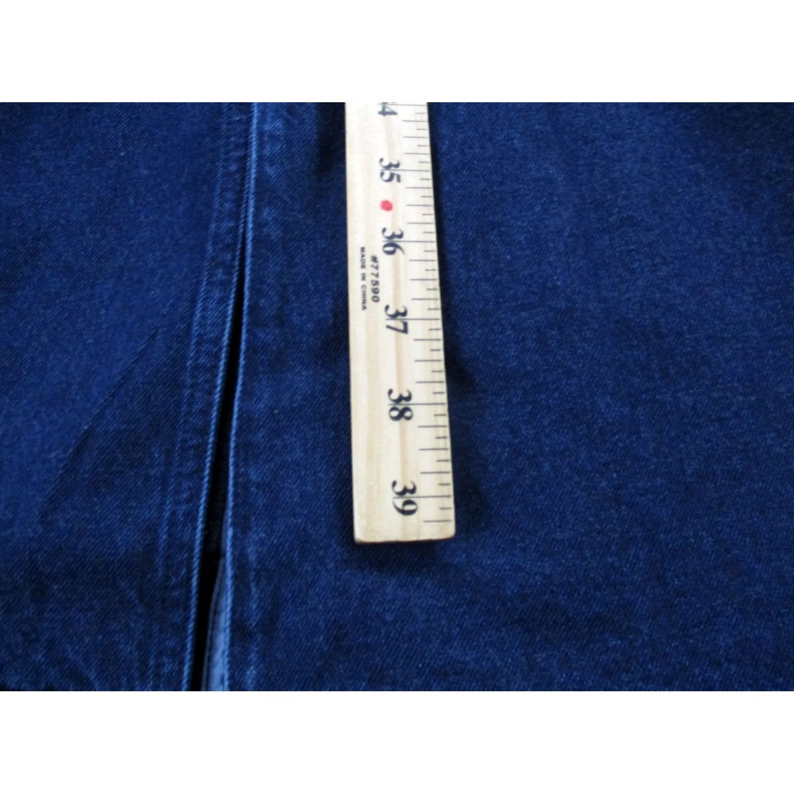 Barbour Barbour Jacket Womens 10 Blue Denim Trench Coat Belted NEW Shirt Jacket Womens 10 Blue Denim Barbour Trench Coat Belted Size 32" / US 10 / IT 46 - 4 Thumbnail