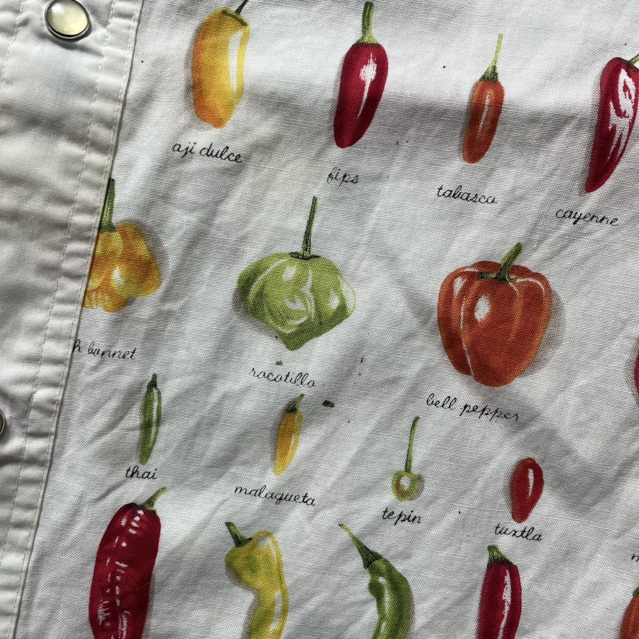 Moschino Moschino Pepper Print Button-Up Shirt Size US M / EU 48-50 / 2 - 11 Thumbnail
