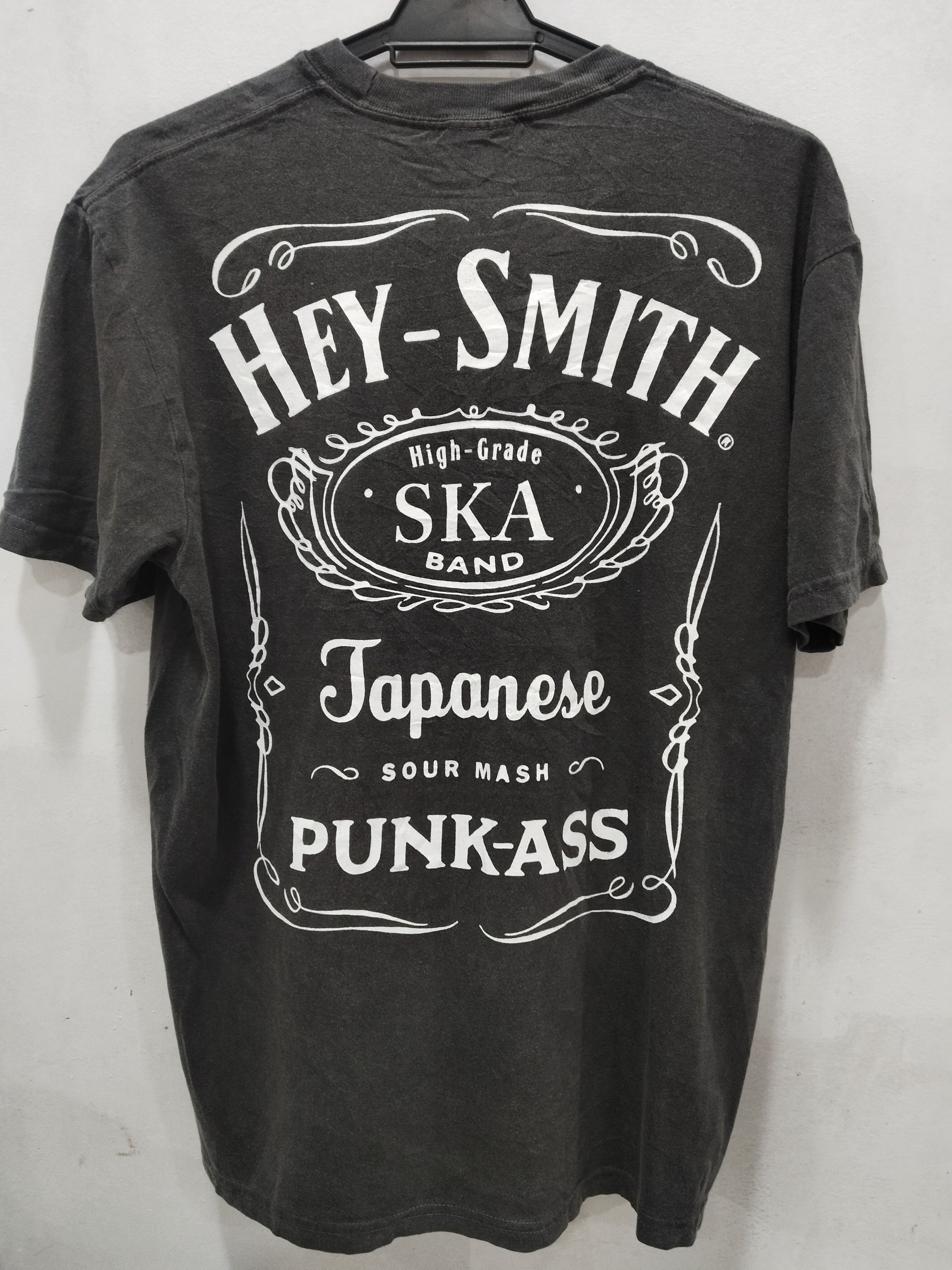 Band Tees × Vintage Vintage Hey Smith Japanese Punk Rock Band Tshirt Size US XL / EU 56 / 4 - 2 Thumbnail