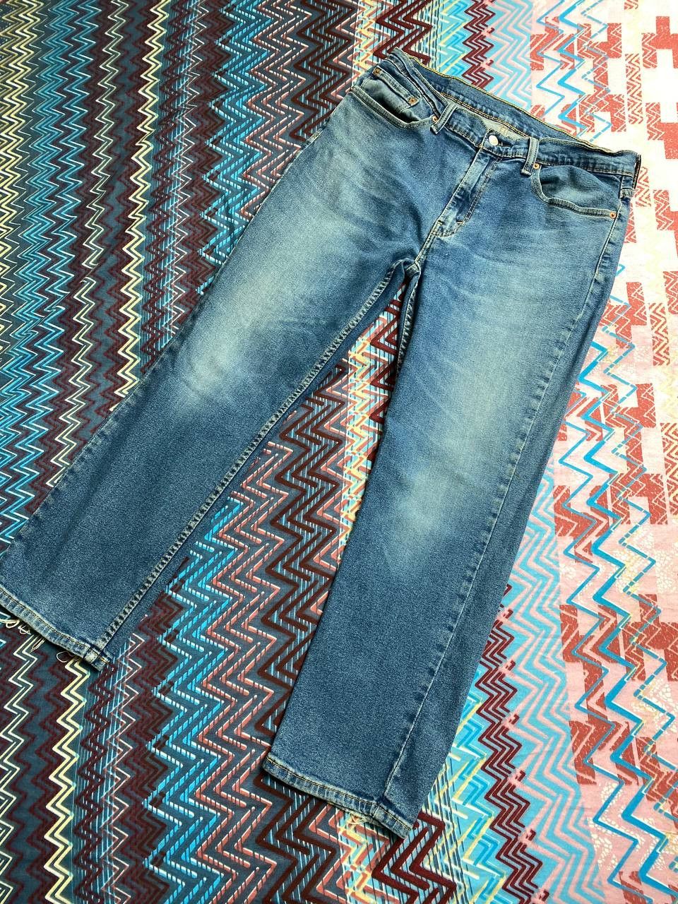 Levi's × Vintage Vintage Levi’s 514 Jeans Denim Y2K Selvedge 90s Size US 36 / EU 52 - 17 Thumbnail