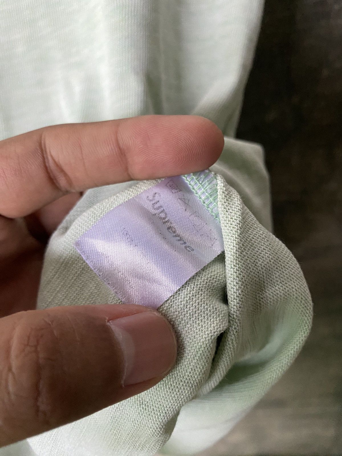 Supreme Supreme Pocket tee Size US L / EU 52-54 / 3 - 4 Thumbnail