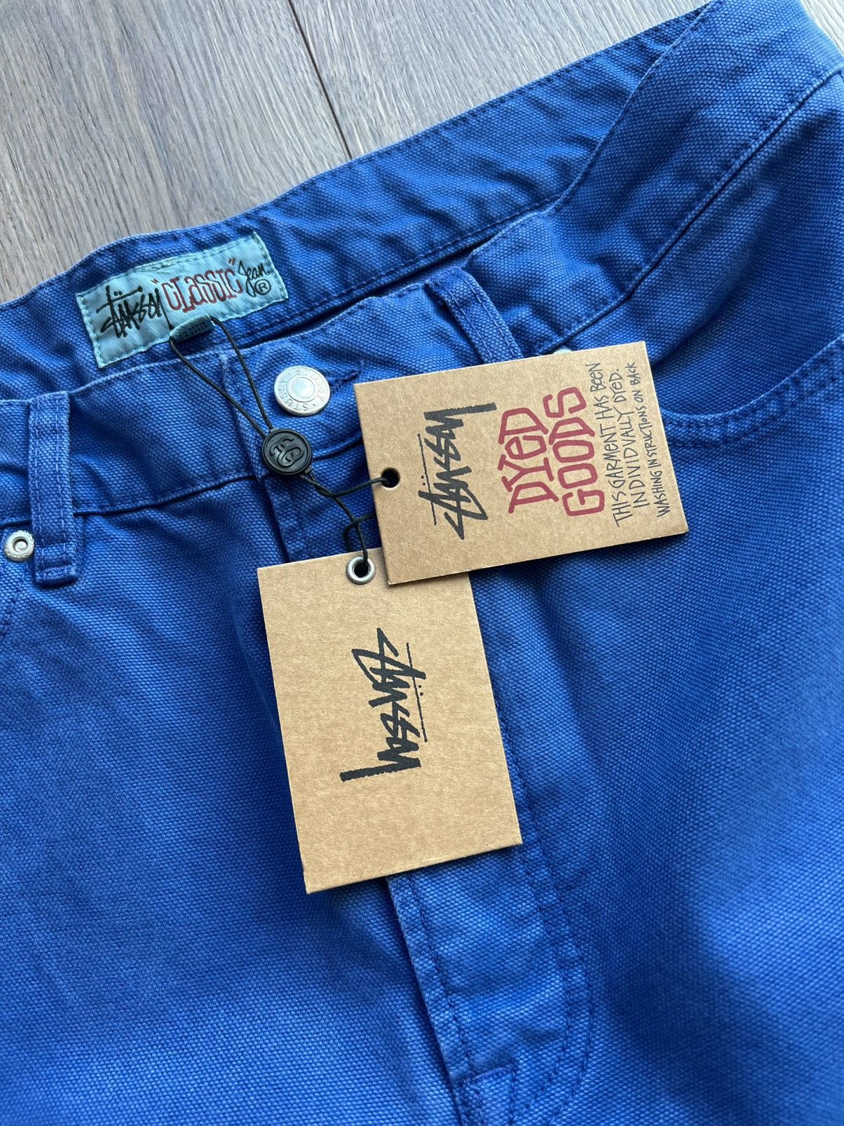 Stussy Stussy Classic Jean Canvas Baja Blue 34 Size US 34 / EU 50 - 6 Thumbnail