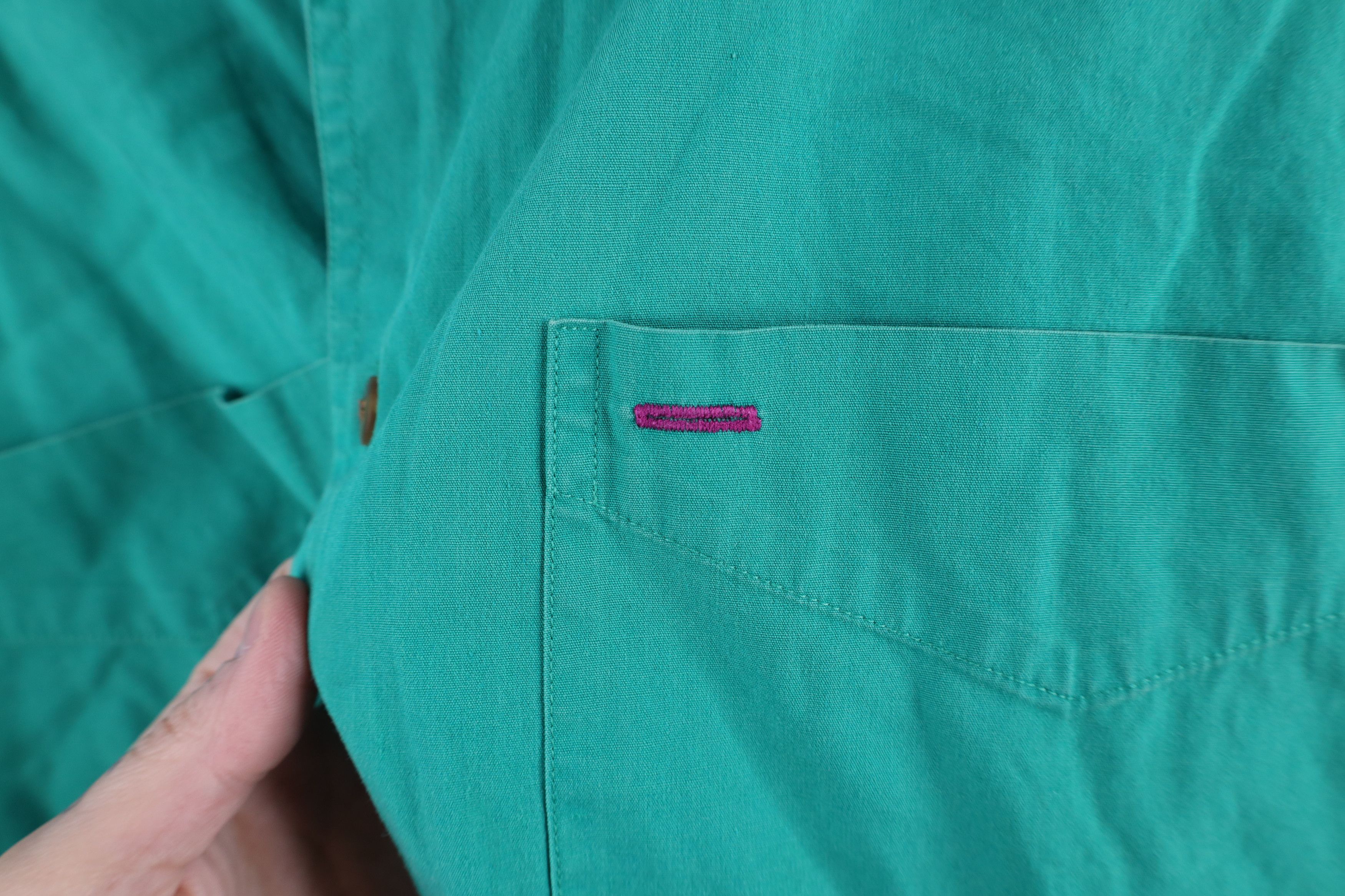 Vintage Vintage 90s Streetwear Short Sleeve Collared Button Shirt Size US XL / EU 56 / 4 - 7 Thumbnail