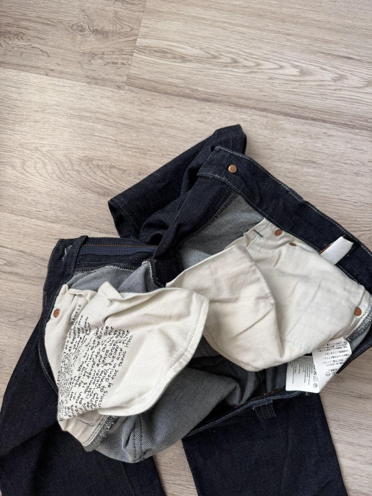Nudie Jeans Nudie Jeans Thin Finn Dry Dark Grey Denim 32x32 Size US 32 / EU 48 - 22 Thumbnail