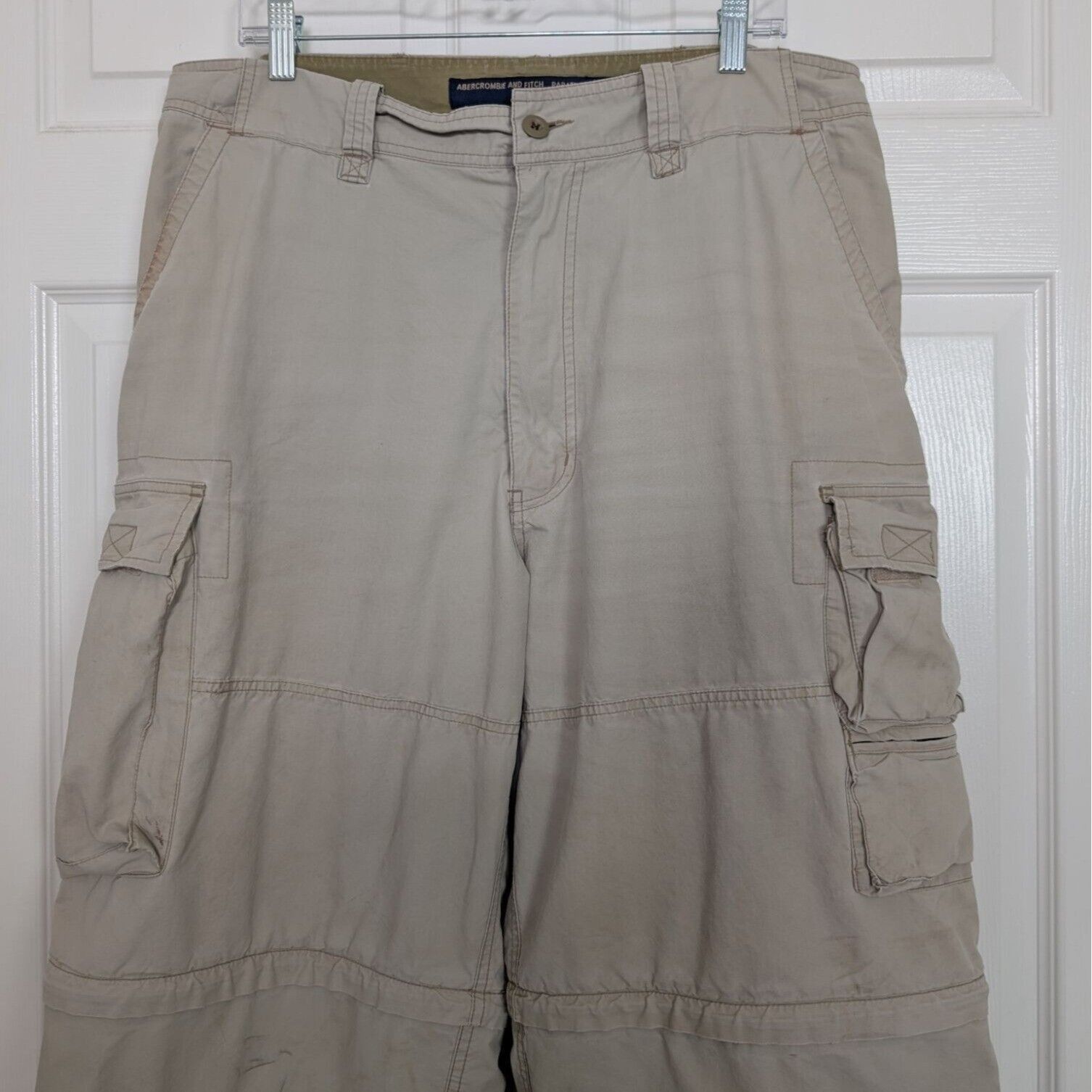 Abercrombie & Fitch Abercrombie & Fitch Paratrooper Cargo Pants Mens Size XL Size US 36 / EU 52 - 2 Thumbnail
