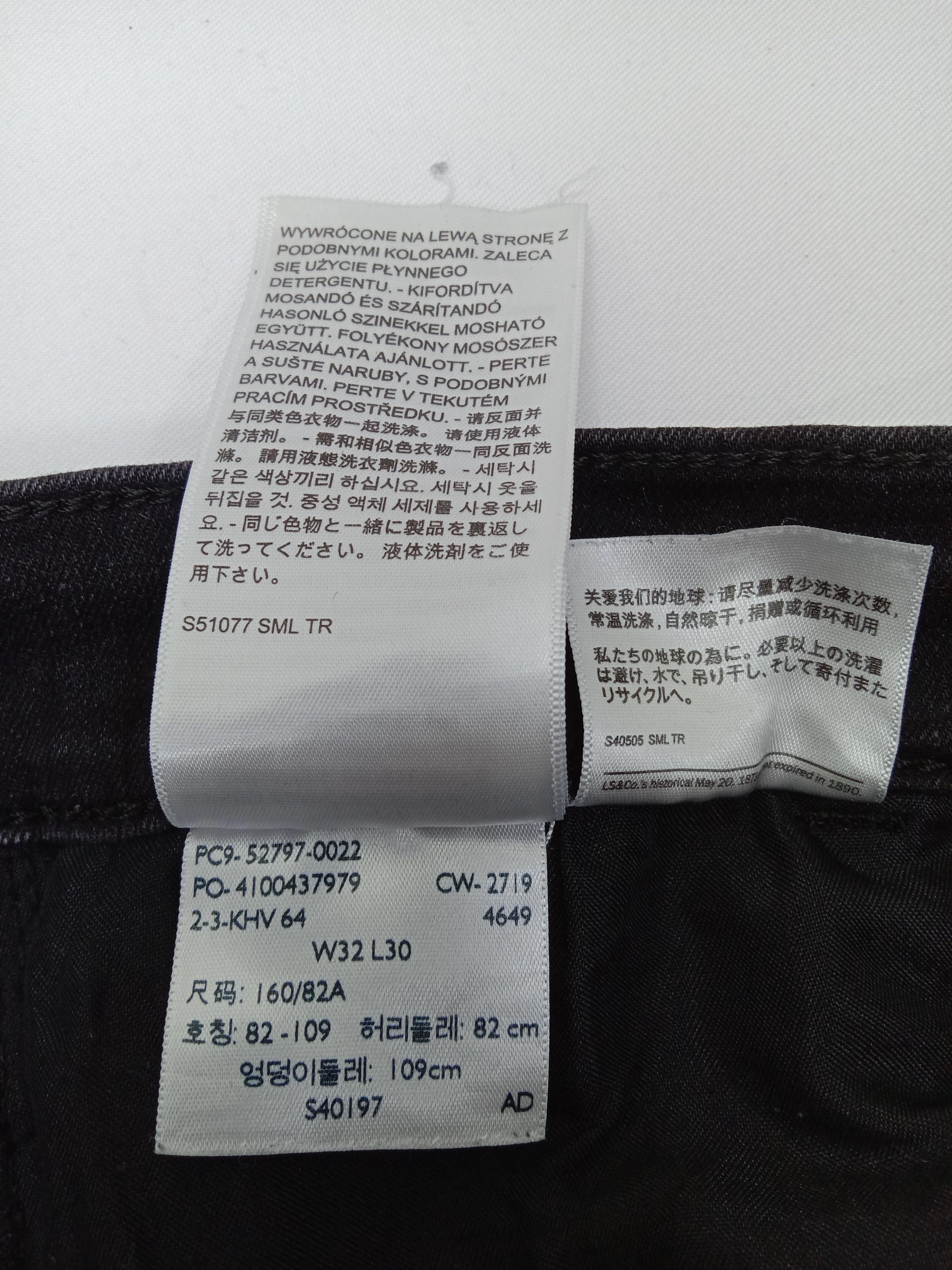 Levi's Vintage Levi's 720 Black Jeans Size 32" / US 10 / IT 46 - 12 Thumbnail